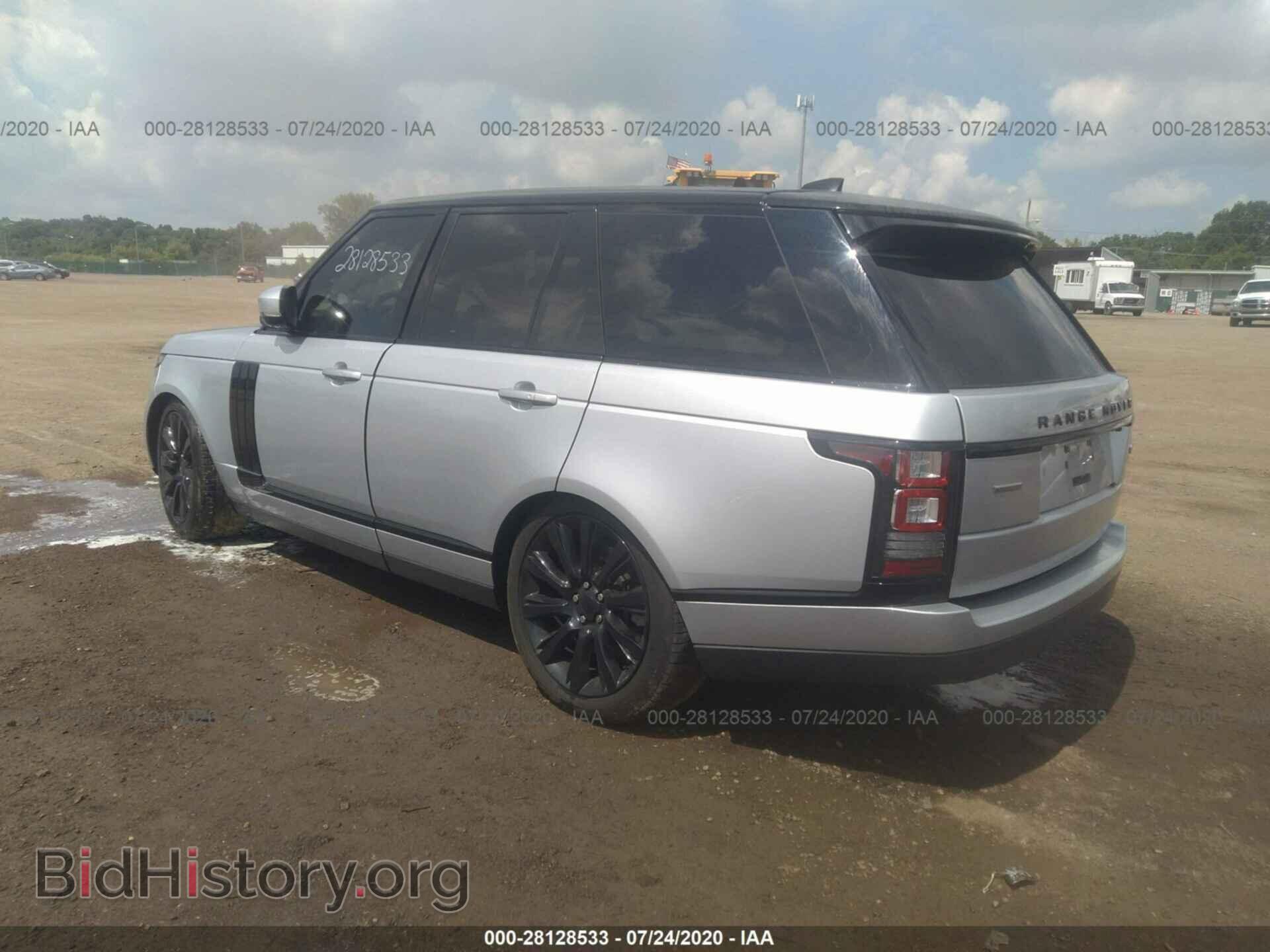 2017 LAND ROVER RANGE ROVER - VIN: SALGS2FE0HA326631 - Фото 3