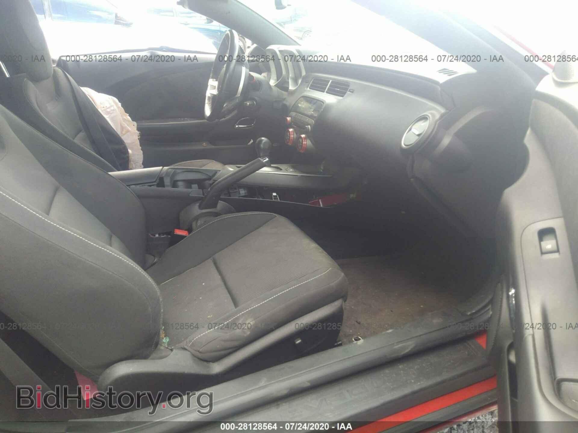 2011 CHEVROLET CAMARO - VIN: 2G1FB3DD7B9165189 - Фото 5