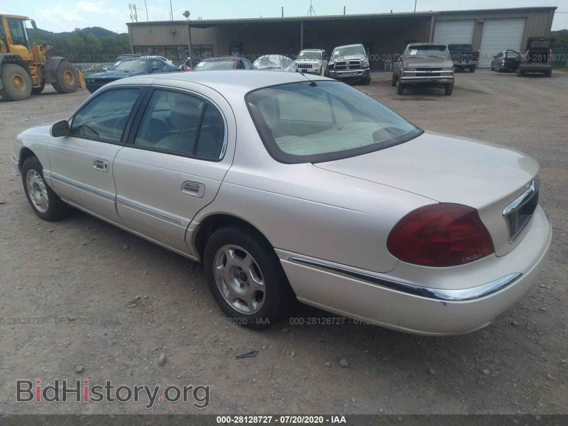 1999 LINCOLN CONTINENTAL - VIN: 1LNHM97V4XY634285 - Фото 3