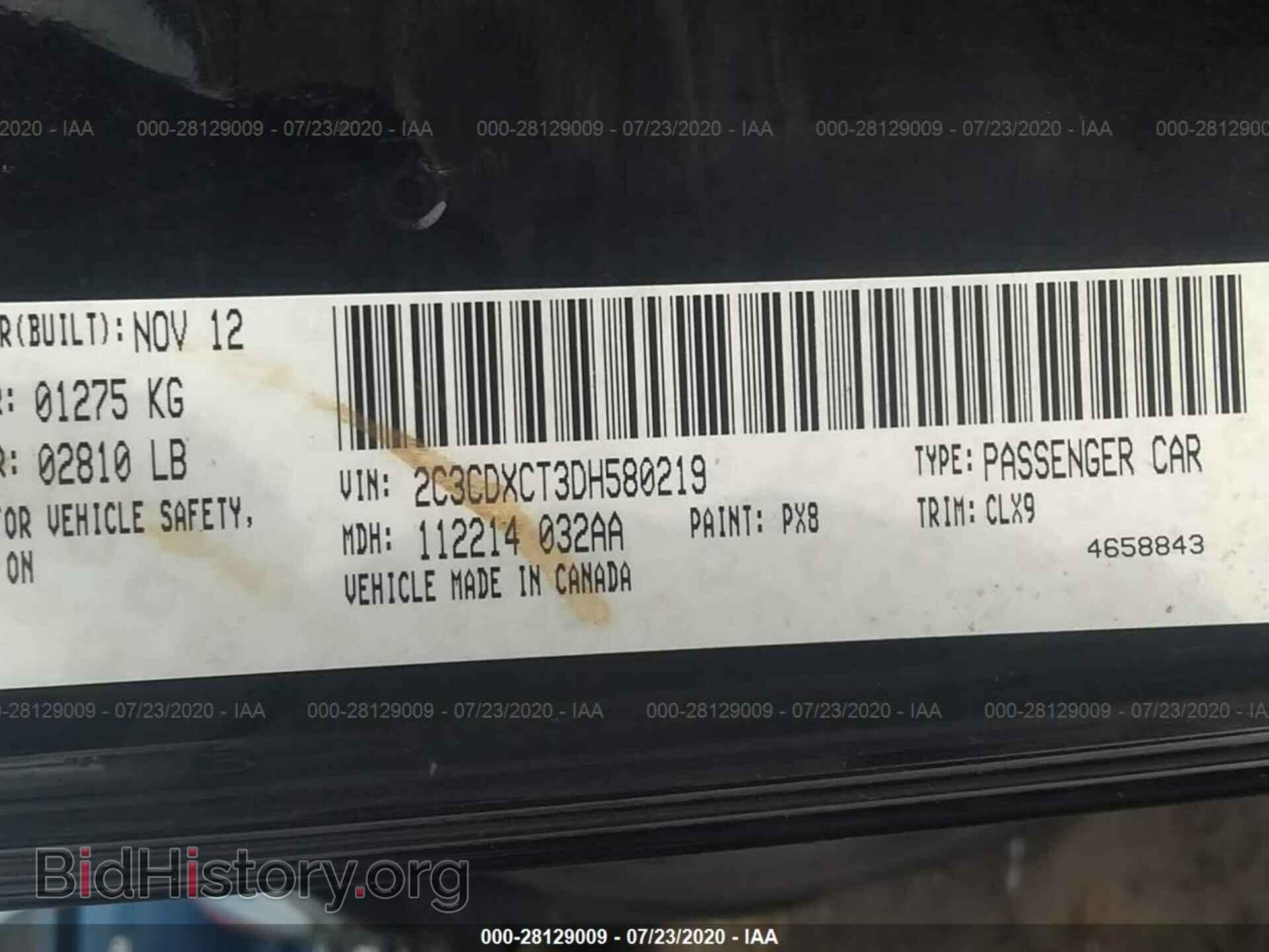 2013 DODGE CHARGER - VIN: 2C3CDXCT3DH580219 - Photo 9