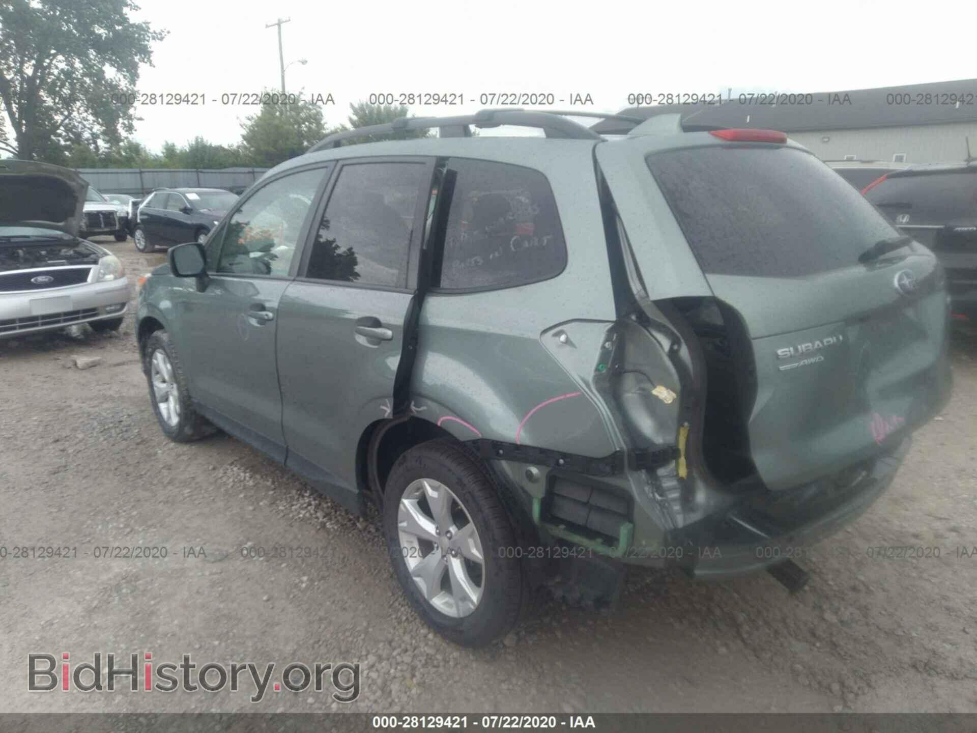 2016 SUBARU FORESTER - VIN: JF2SJADC6GH563129 - Фото 3
