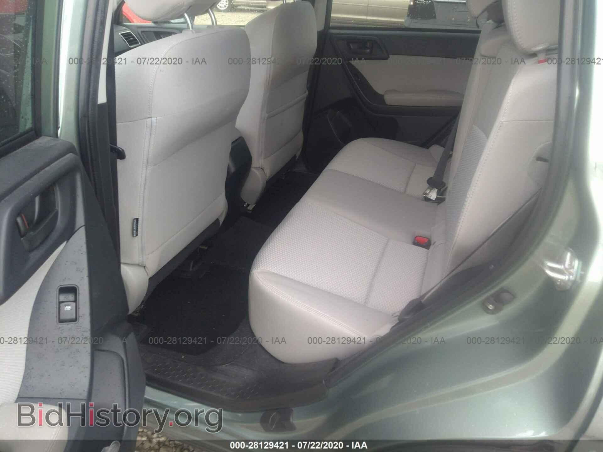 2016 SUBARU FORESTER - VIN: JF2SJADC6GH563129 - Фото 8