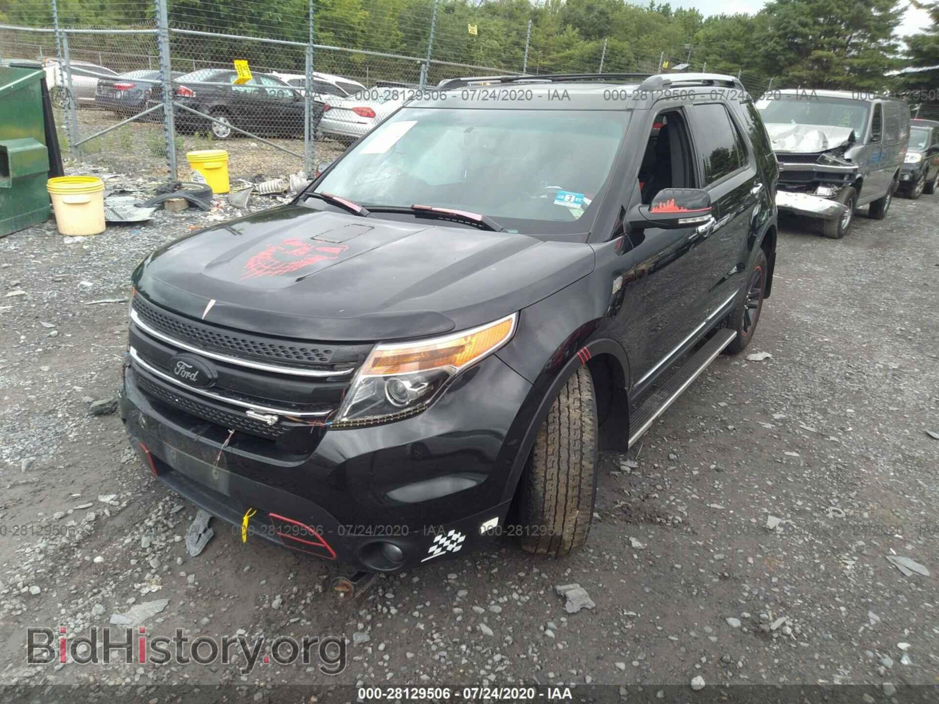 2013 FORD EXPLORER - VIN: 1FM5K8D86DGB74856 - Photo 2