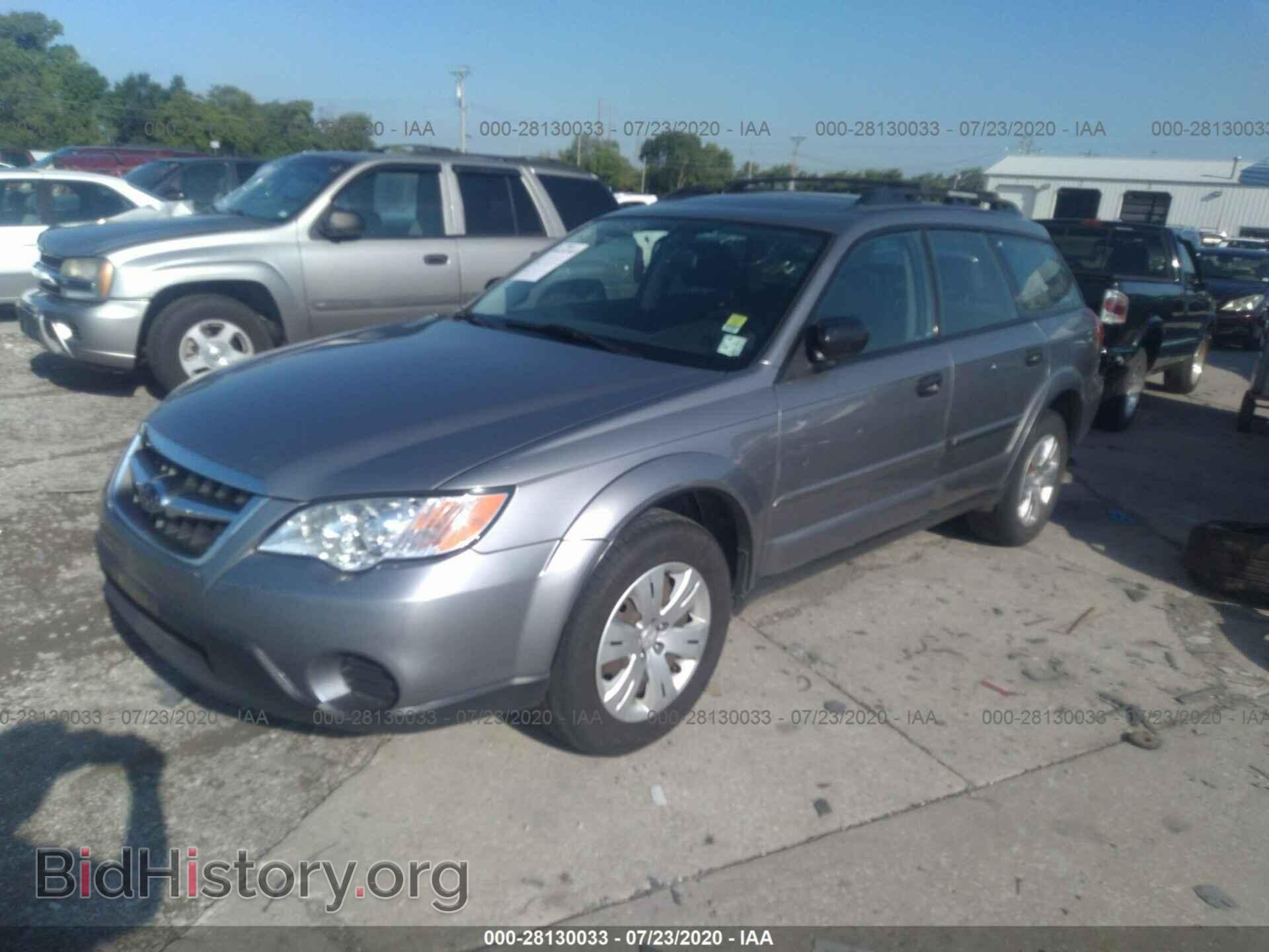 2008 SUBARU OUTBACK - VIN: 4S4BP60C586366705 - Фото 2