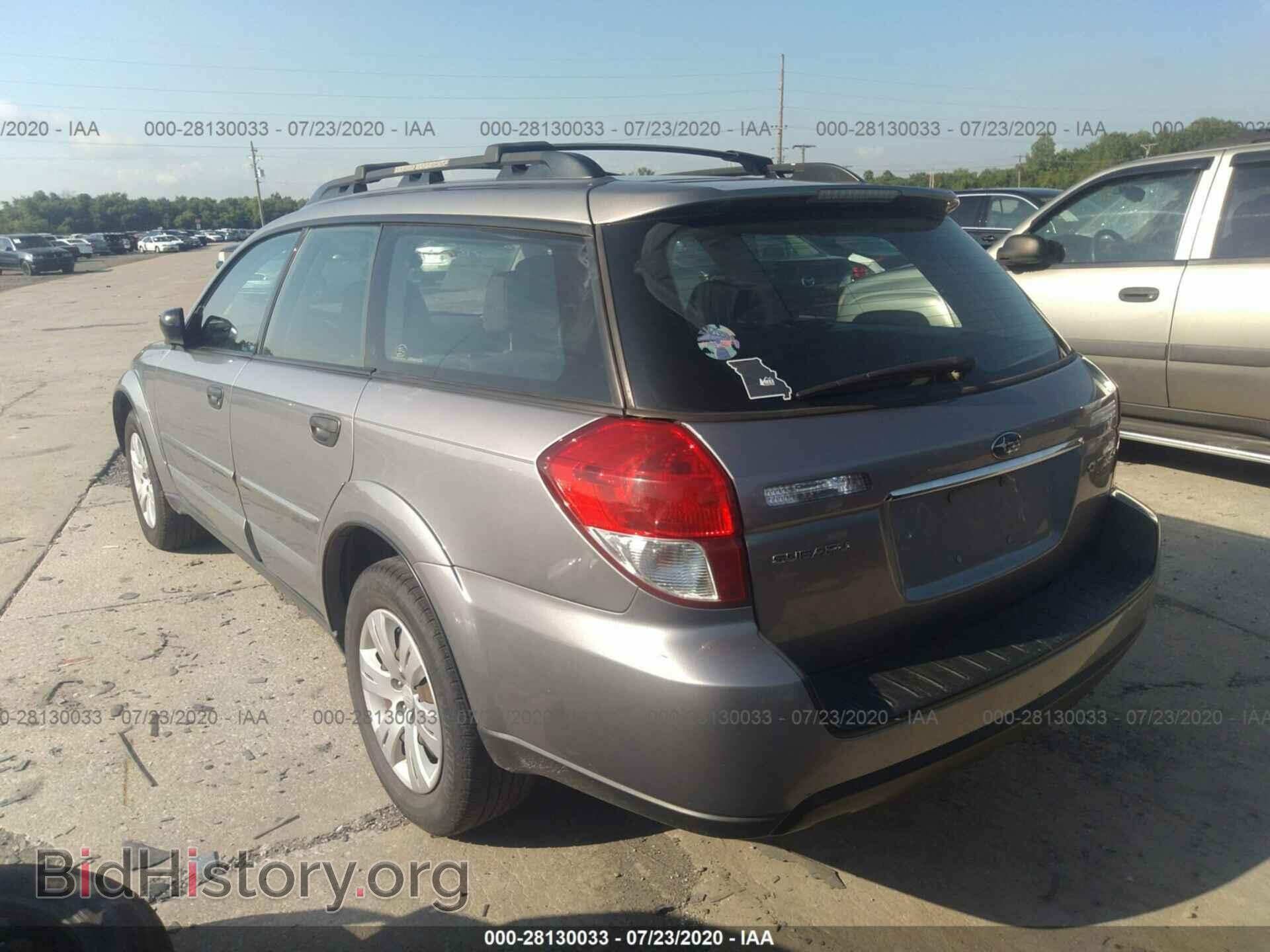 2008 SUBARU OUTBACK - VIN: 4S4BP60C586366705 - Фото 3