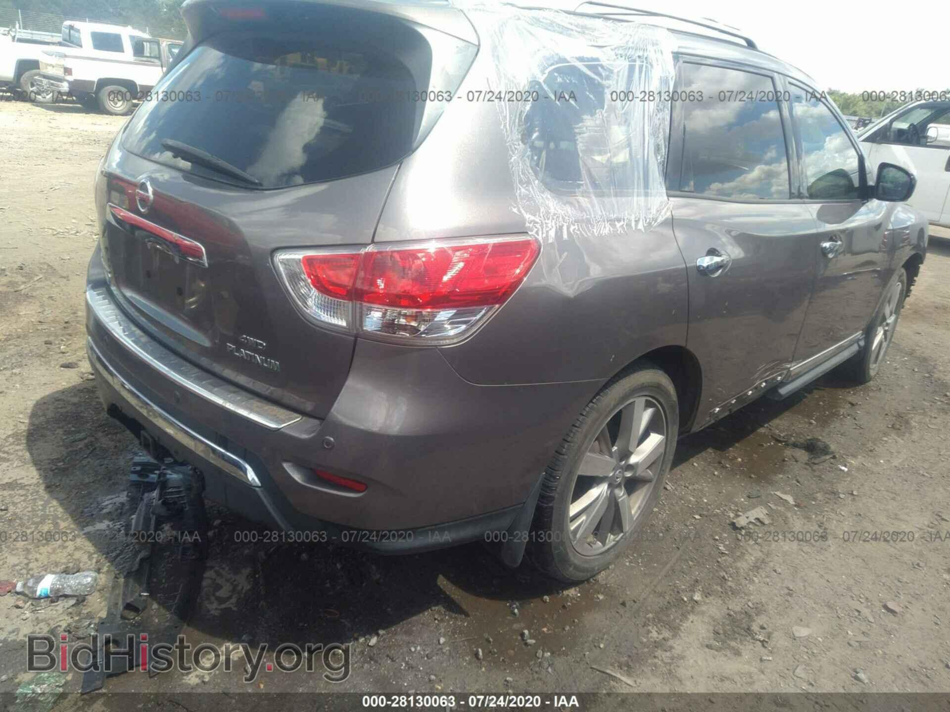 2014 NISSAN PATHFINDER - VIN: 5N1AR2MM2EC685378 - Фото 4