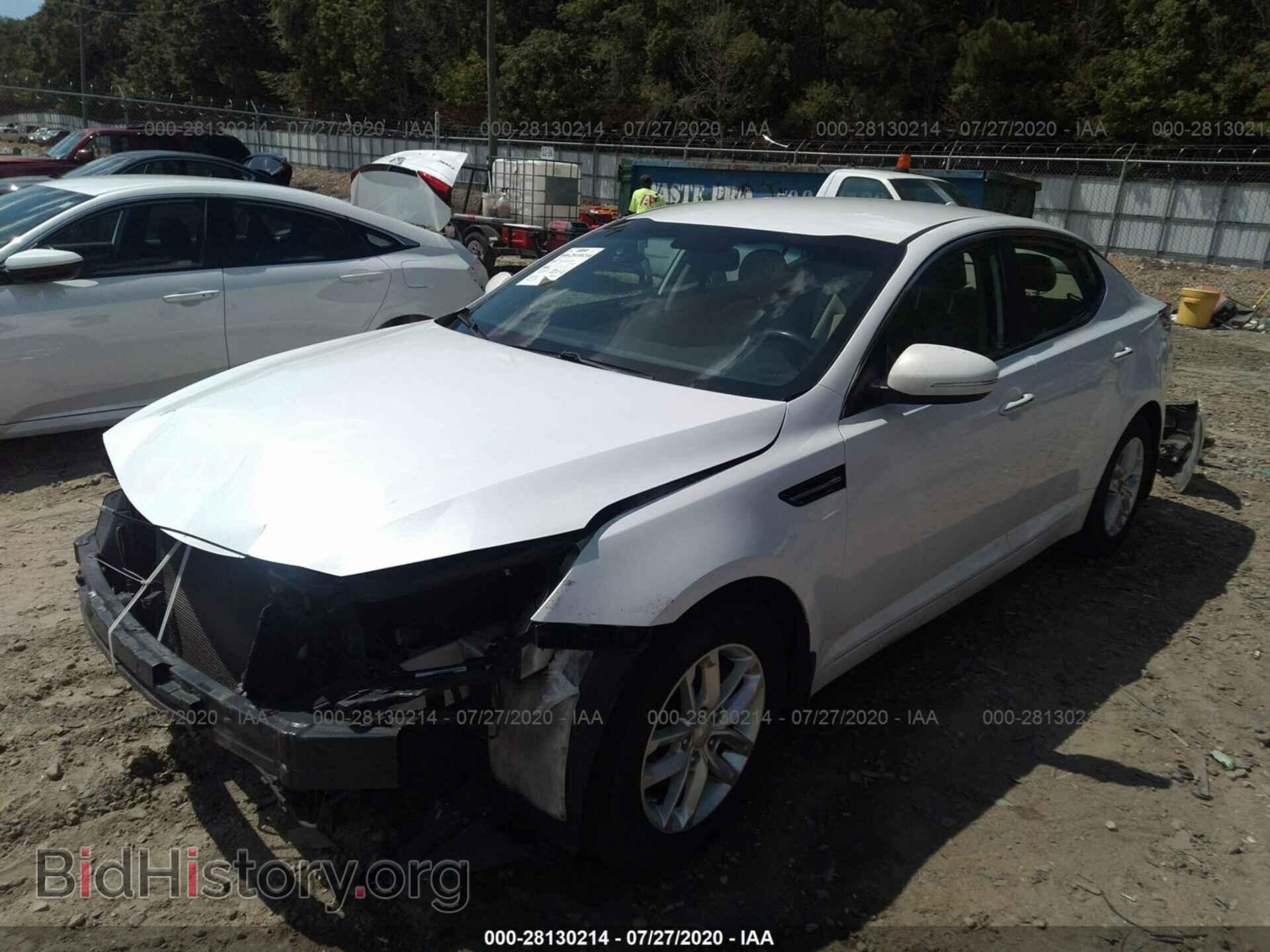 2013 KIA OPTIMA - VIN: KNAGM4A76D5417845 - Фото 2