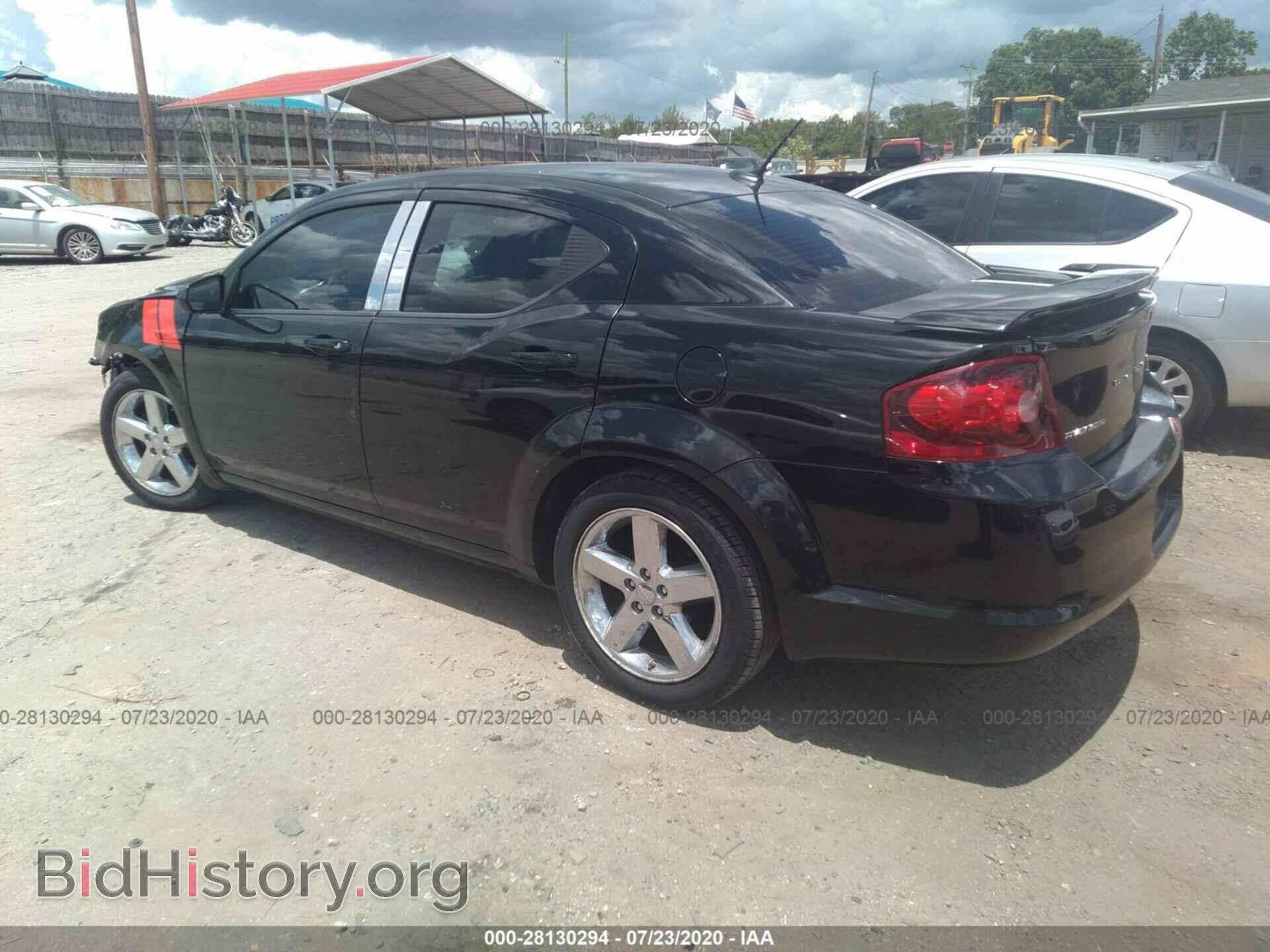 2013 DODGE AVENGER - VIN: 1C3CDZCB4DN616008 - Фото 3