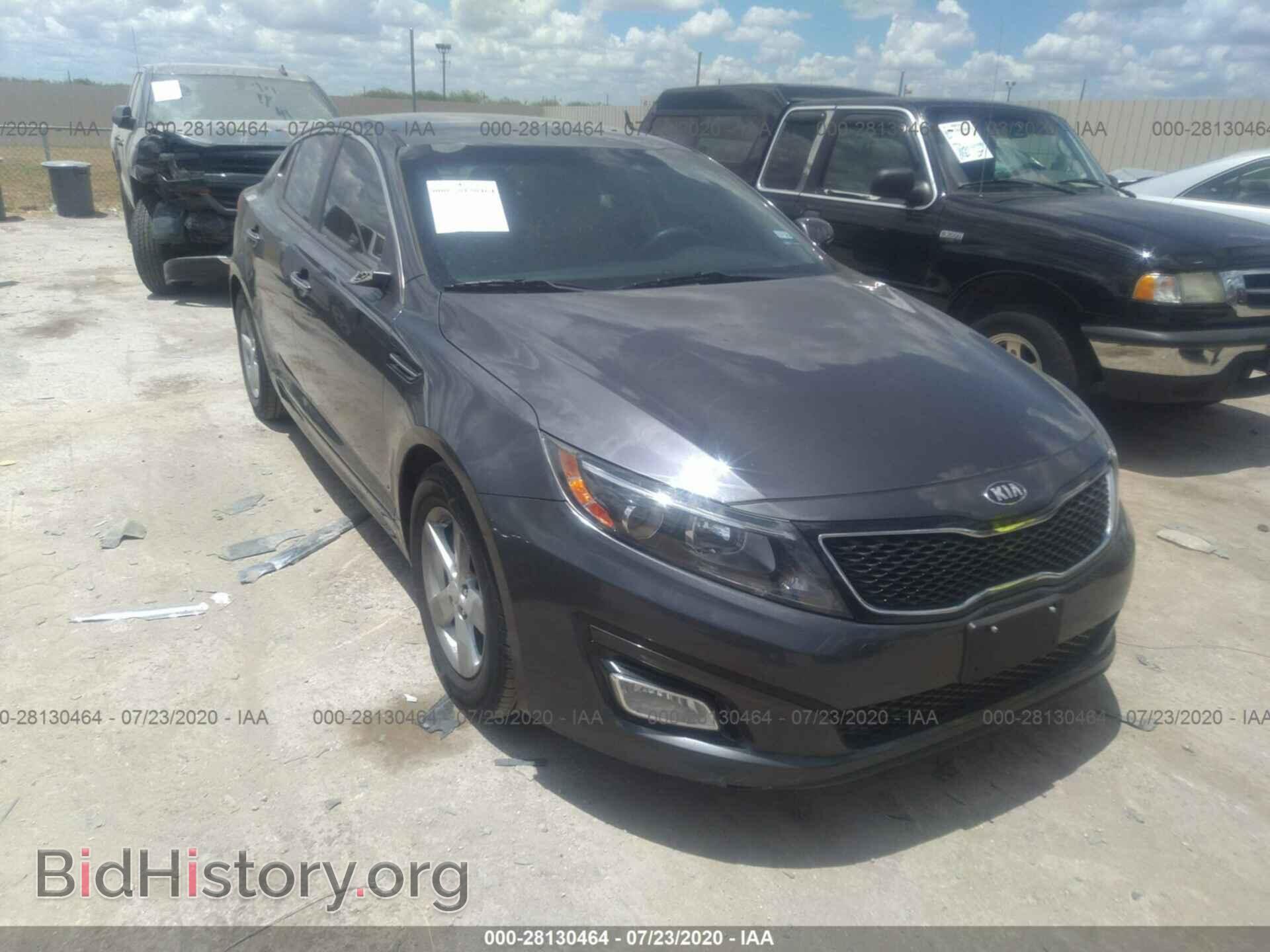 Фотография KNAGM4A73F5633784 - KIA OPTIMA 2015