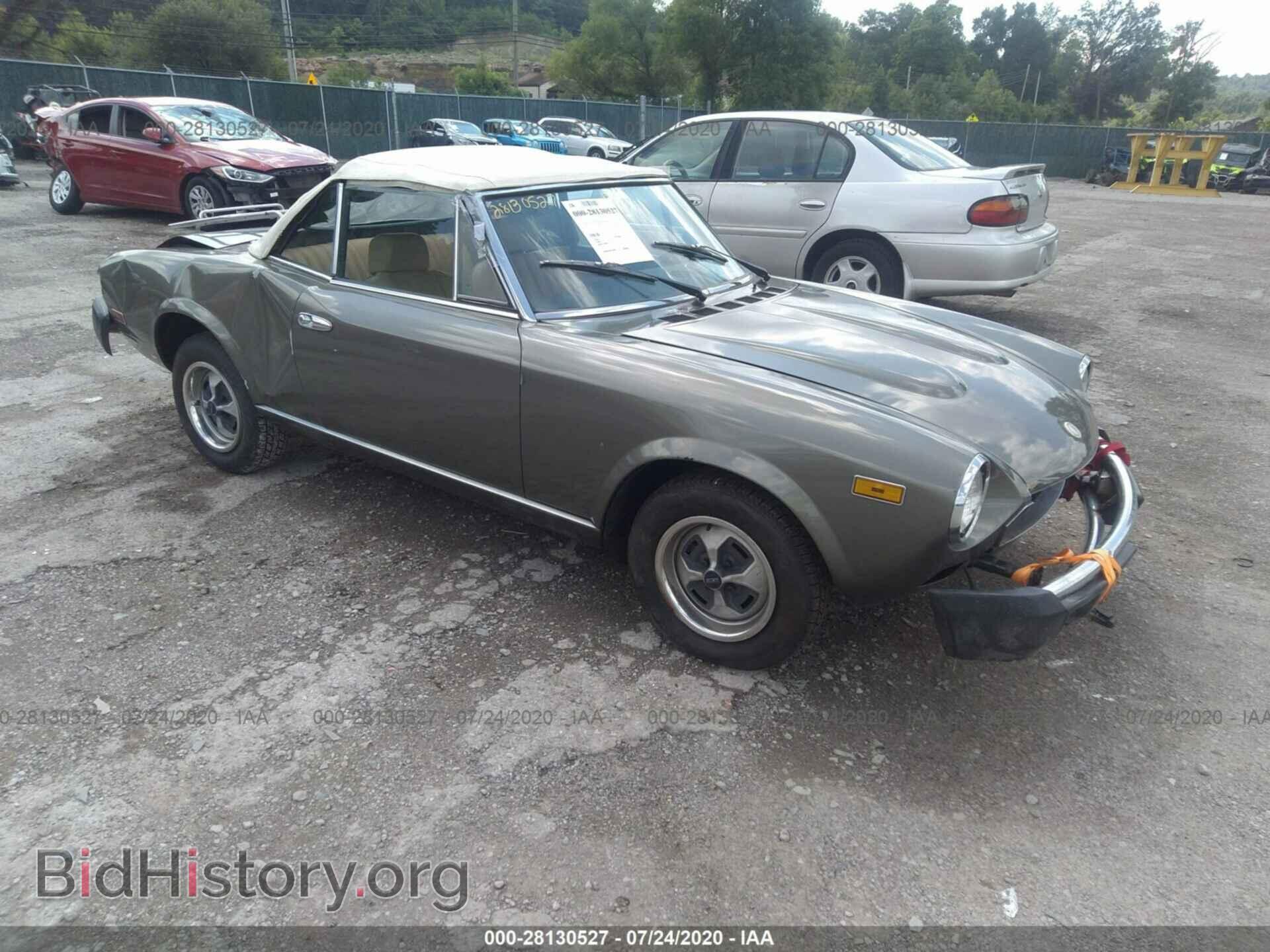 Фотография 0147439 - FIAT 124 SPIDER 1979