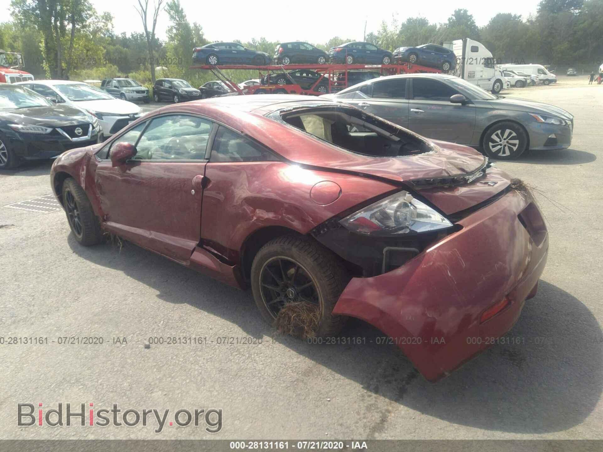 2007 MITSUBISHI ECLIPSE - VIN: 4A3AK24F27E058291 - Фото 3
