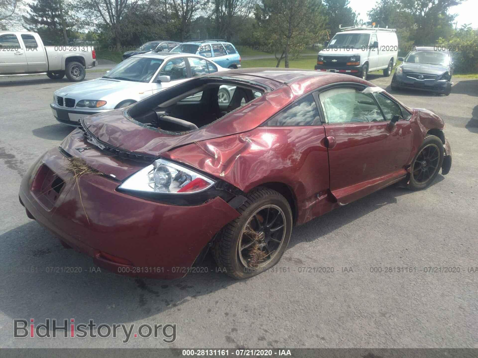 2007 MITSUBISHI ECLIPSE - VIN: 4A3AK24F27E058291 - Фото 4