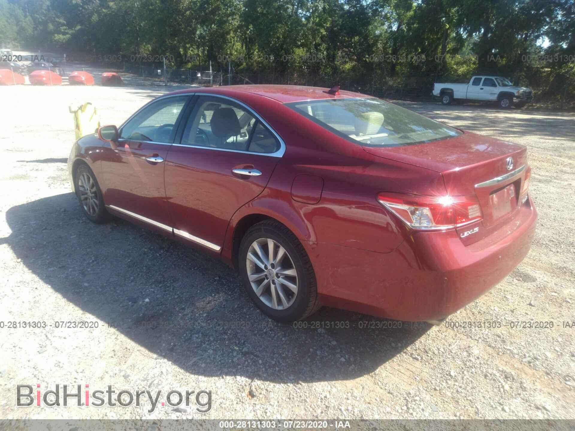 2010 LEXUS ES 350 - VIN: JTHBK1EG8A2346557 - Фото 3