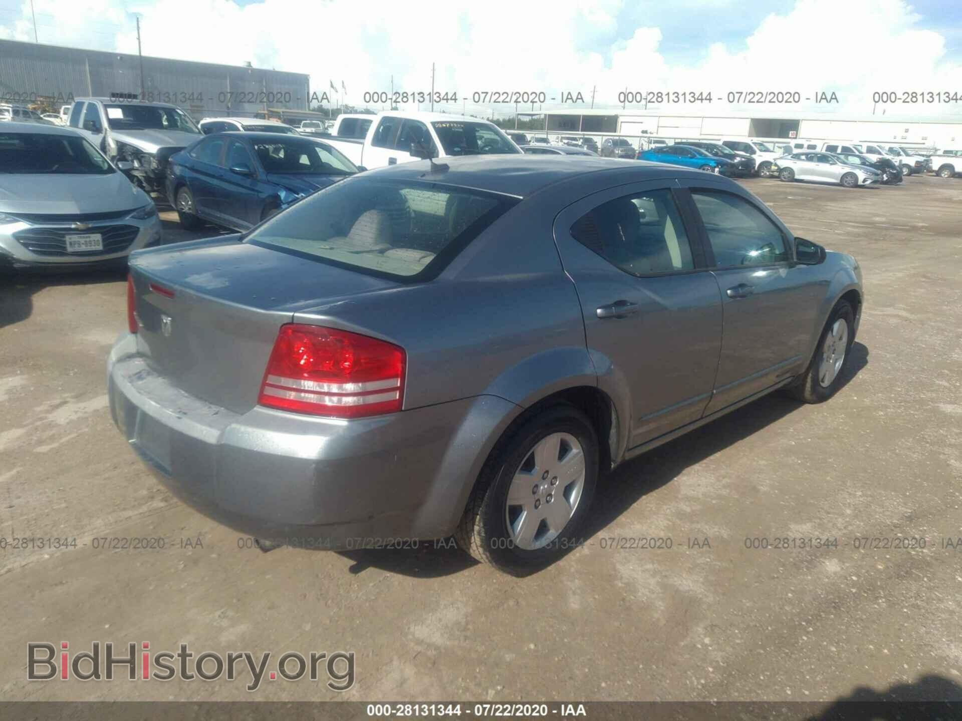 2008 DODGE AVENGER - VIN: 1B3LC46K18N161042 - Фото 4