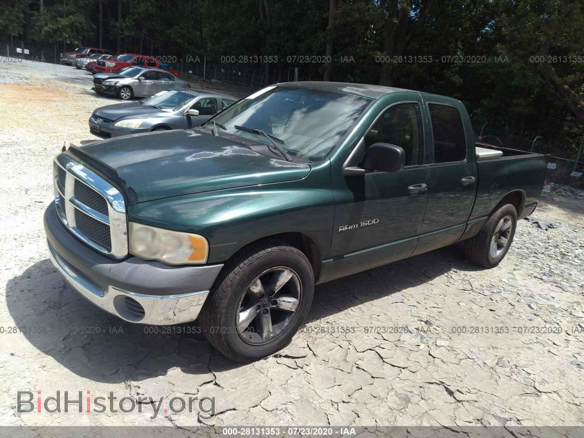 2002 DODGE RAM 1500 - VIN: 3D7HA18N82G160945 - Фото 2