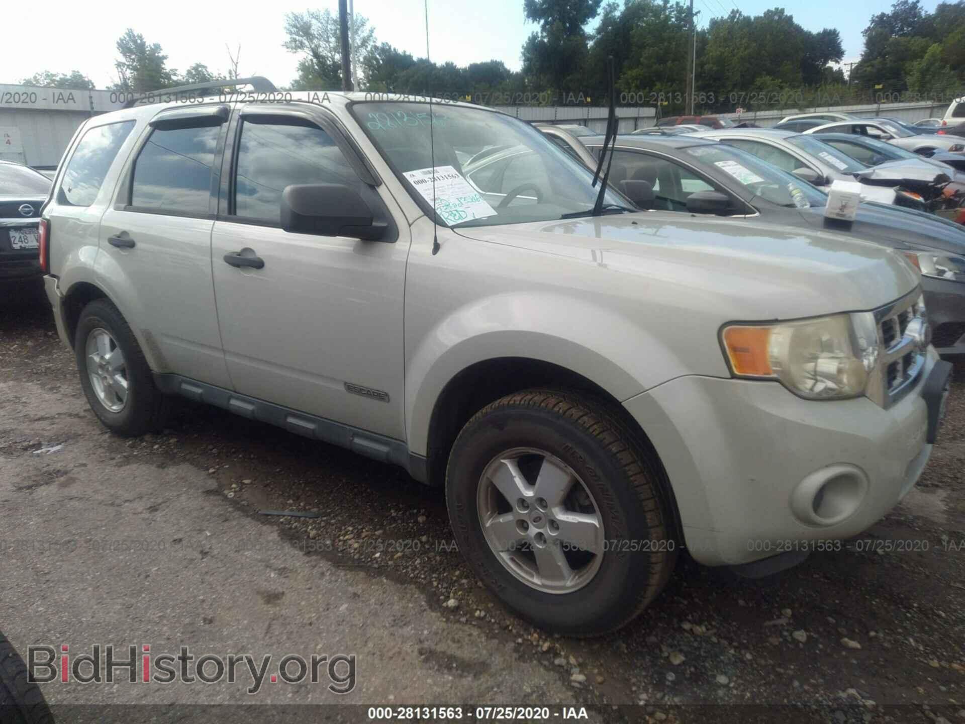 Фотография 1FMCU02Z78KB92641 - FORD ESCAPE 2008