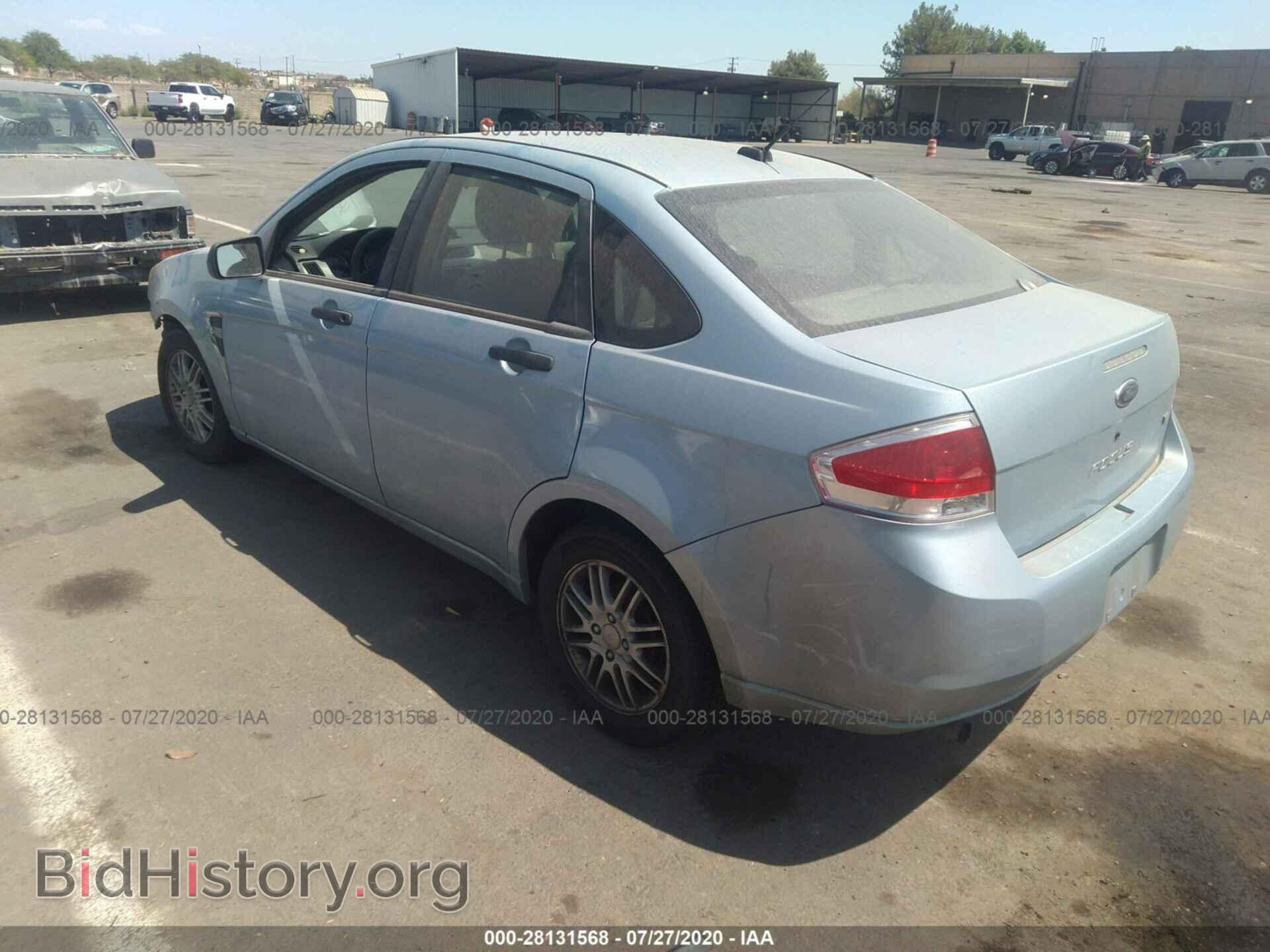2008 FORD FOCUS - VIN: 1FAHP35N38W211065 - Фото 3
