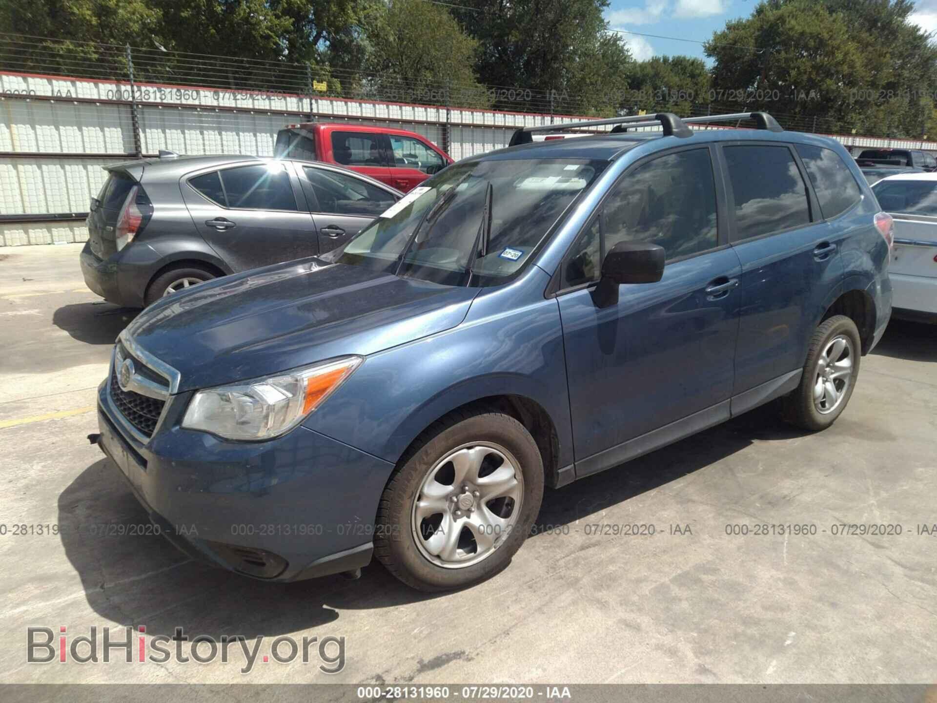 2014 SUBARU FORESTER - VIN: JF2SJAAC4EH436977 - Фото 2