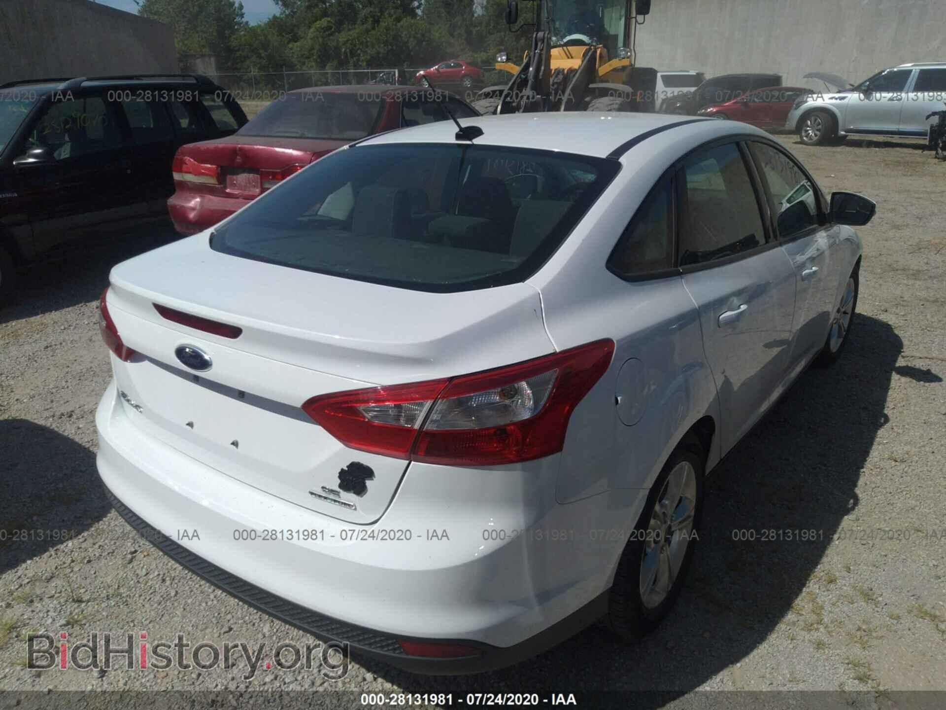 2014 FORD FOCUS - VIN: 1FADP3F29EL322137 - Фото 4