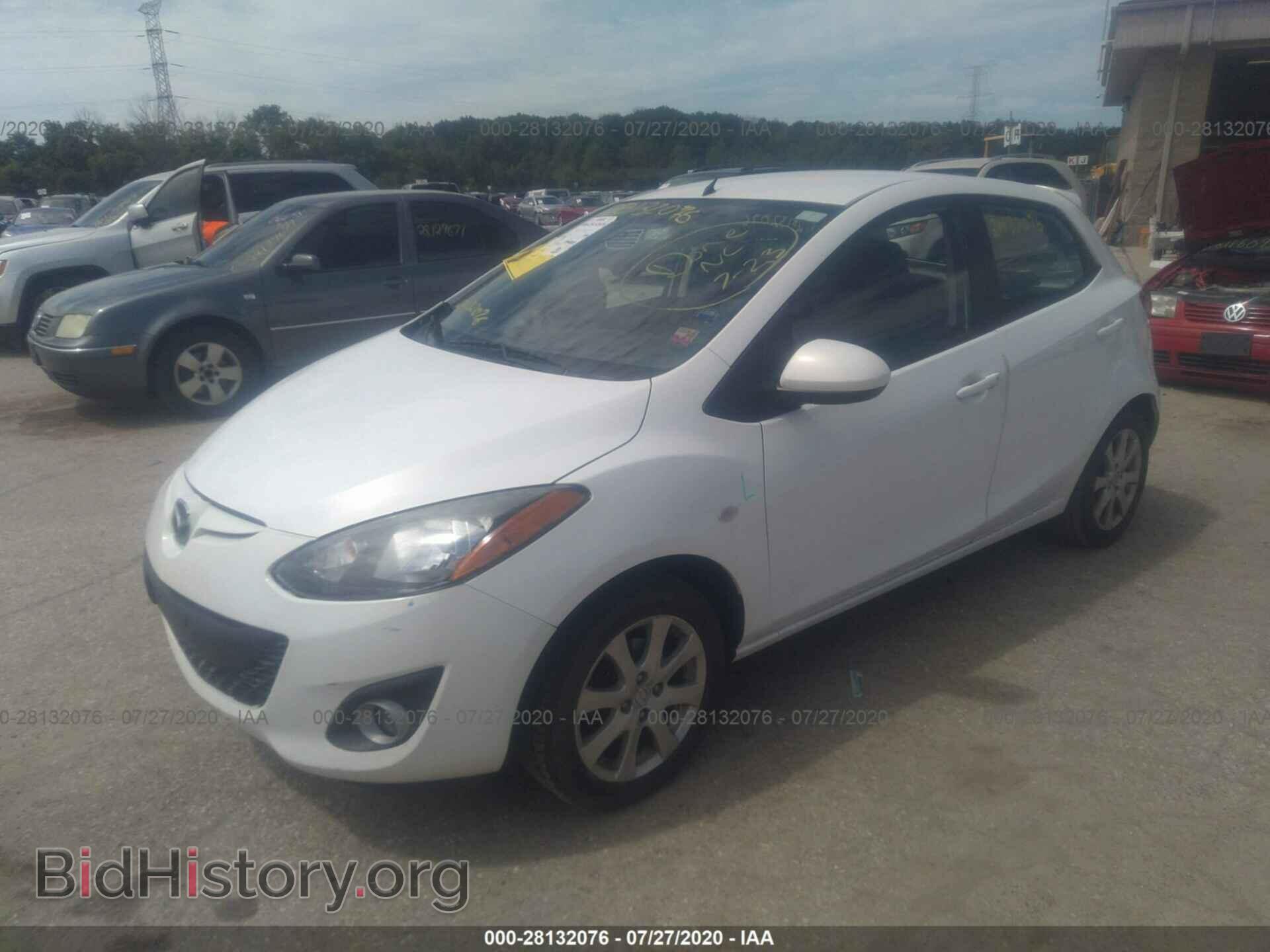 2012 MAZDA MAZDA2 - VIN: JM1DE1LY8C0151196 - Фото 2
