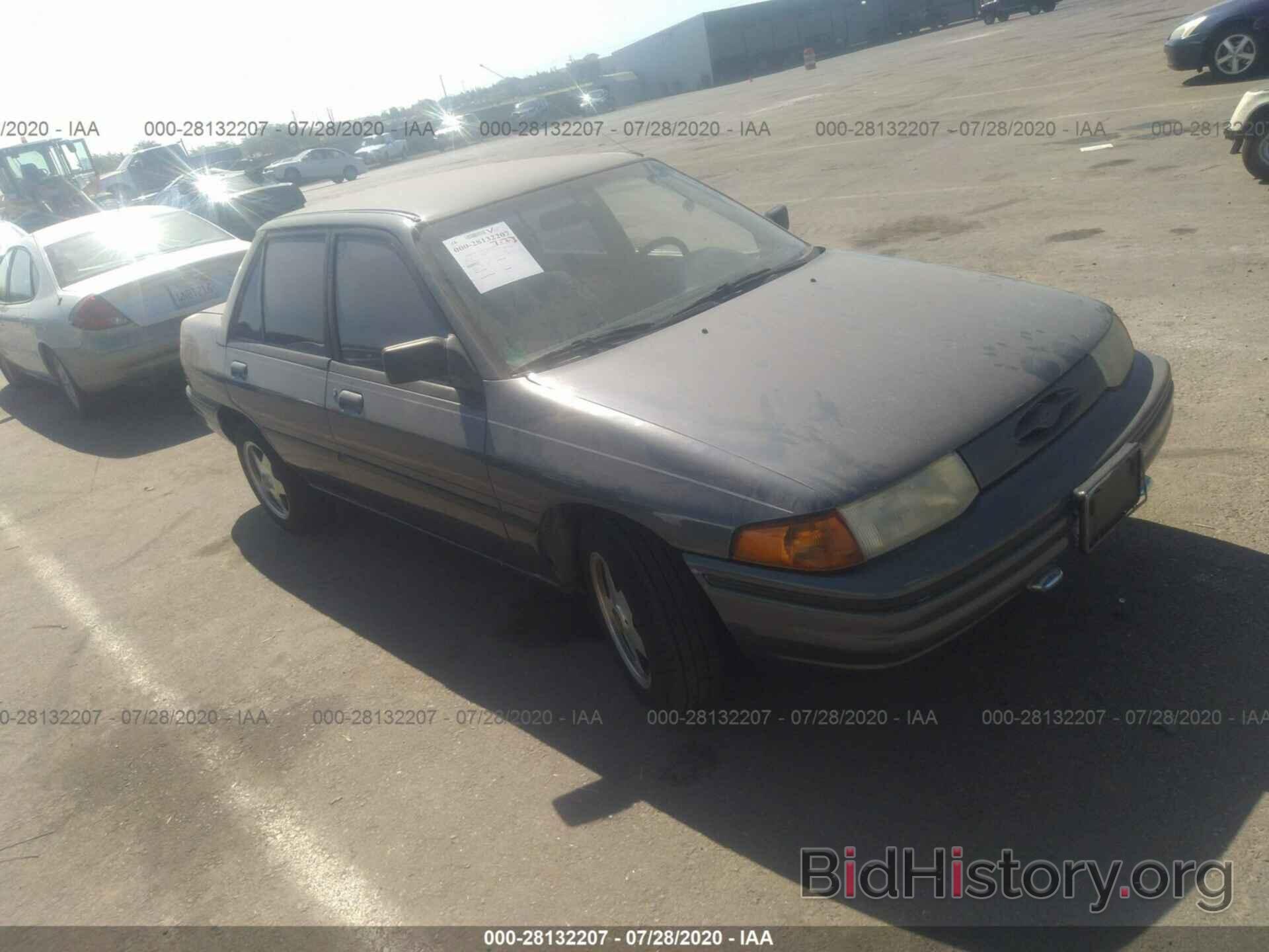 Photo 3FAPP13JXPR129030 - FORD ESCORT 1993