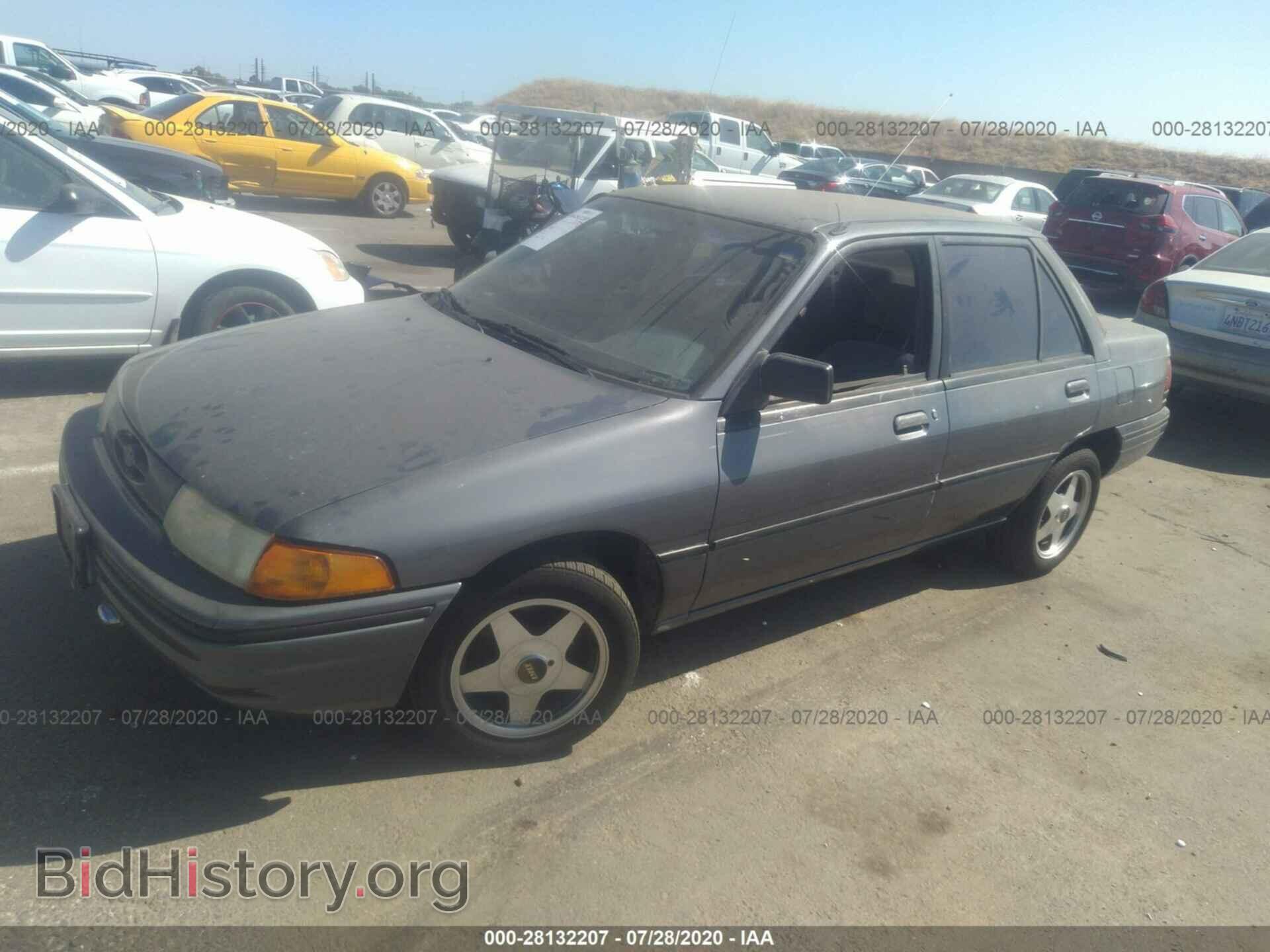 1993 FORD ESCORT - VIN: 3FAPP13JXPR129030 - Фото 2