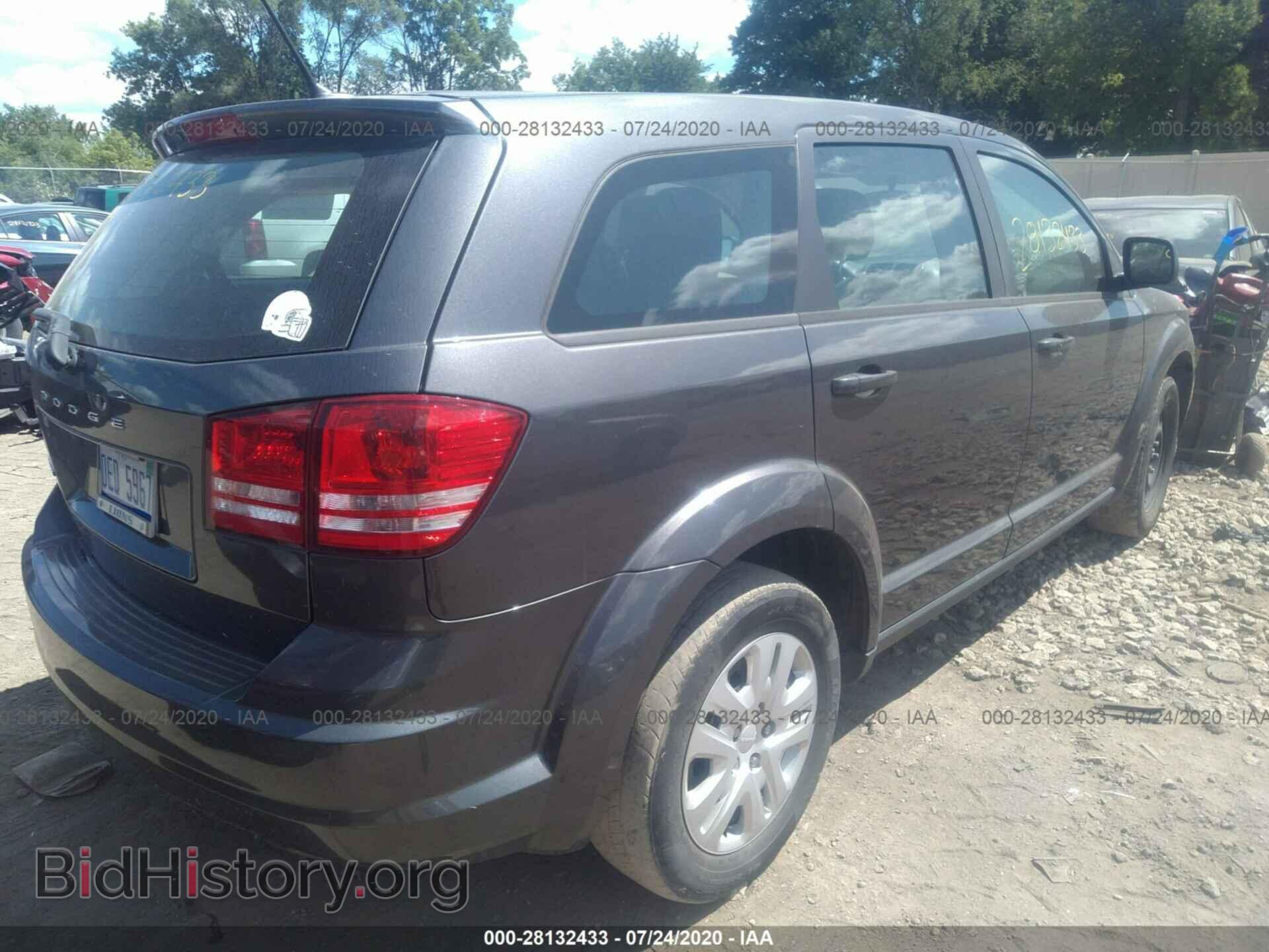 2014 DODGE JOURNEY - VIN: 3C4PDCAB5ET285602 - Фото 4