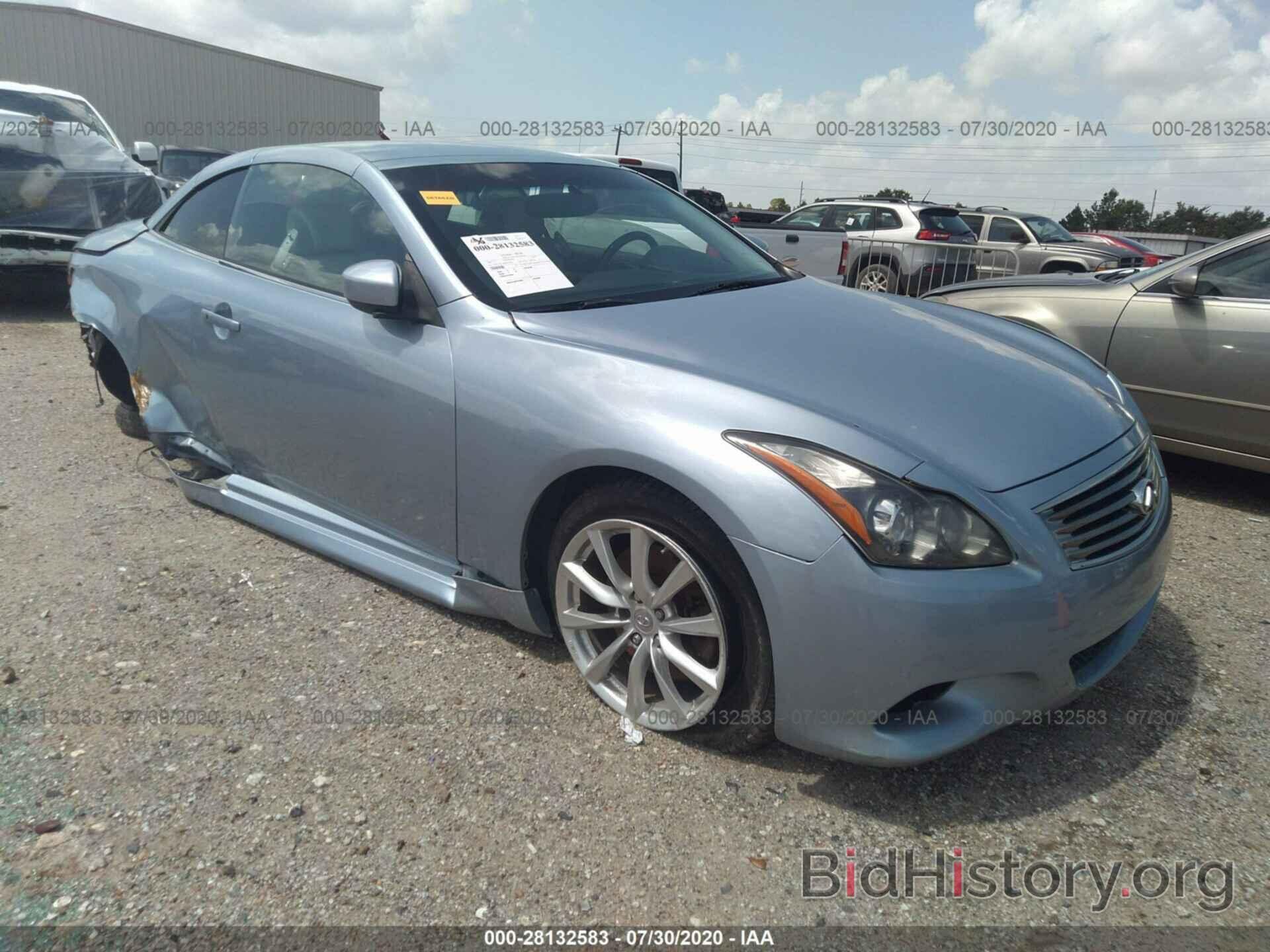 Photo JN1CV6FE7BM951993 - INFINITI G37 CONVERTIBLE 2011