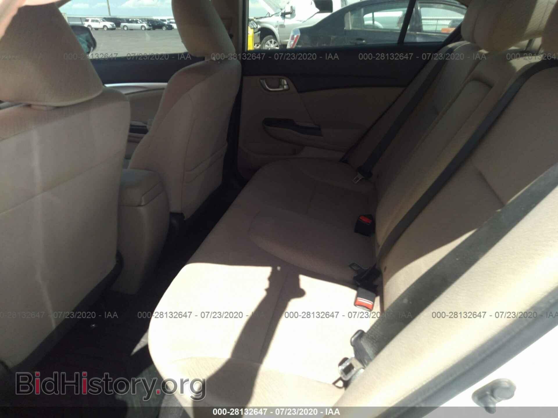 2013 HONDA CIVIC SDN - VIN: 19XFB2F85DE090708 - Photo 8