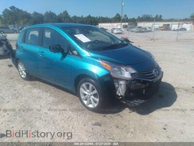 2015 Nissan VERSA NOTE SL, сине-зеленый — VIN 3N1CE2CP7FL441528, IAAI
