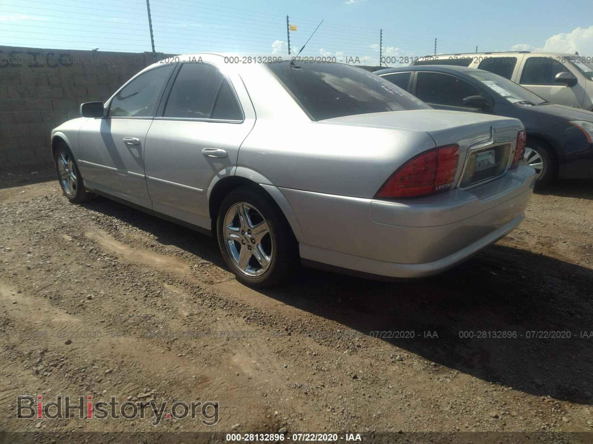 2002 LINCOLN LS - VIN: 1LNHM87A22Y601690 - Фото 3