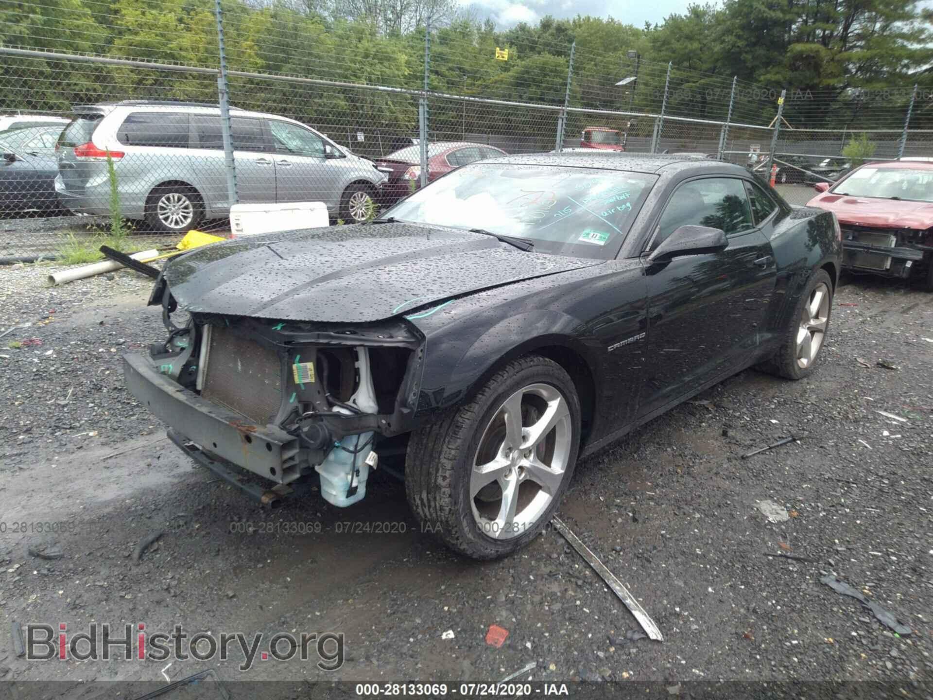 2013 CHEVROLET CAMARO - VIN: 2G1FJ1EJ9D9135500 - Фото 2