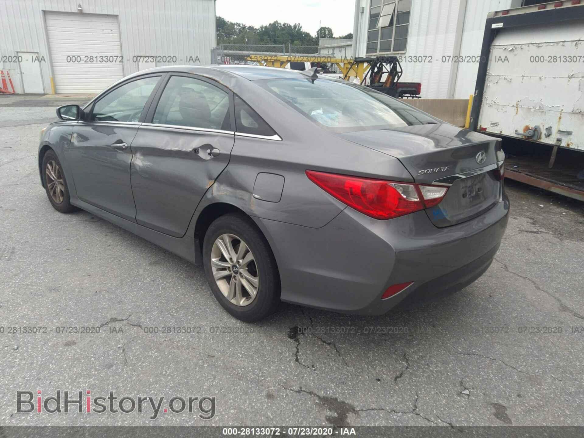 2014 HYUNDAI SONATA - VIN: 5NPEB4AC8EH858908 - Photo 3