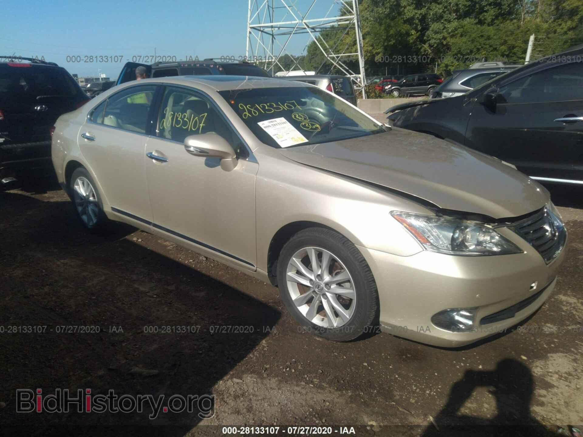 Фотография JTHBK1EG9B2447088 - LEXUS ES 350 2011