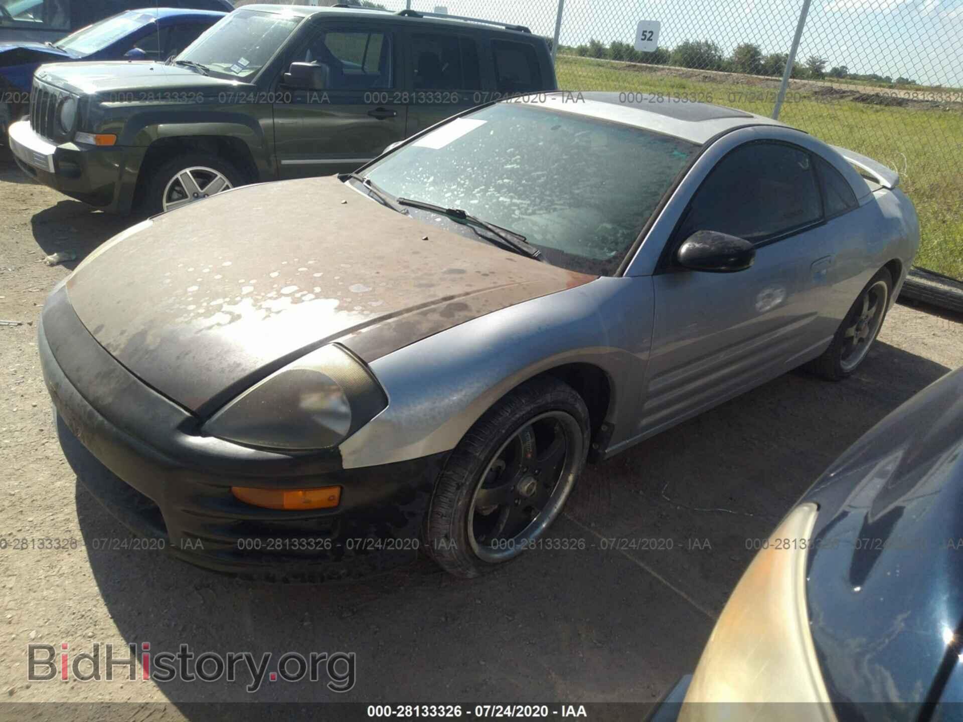 2000 MITSUBISHI ECLIPSE - VIN: 4A3AC44G4YE115027 - Фото 2