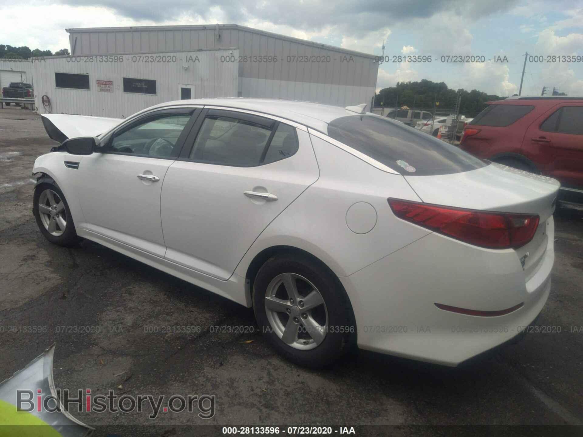 2015 KIA OPTIMA - VIN: KNAGM4A71F5663544 - Фото 3