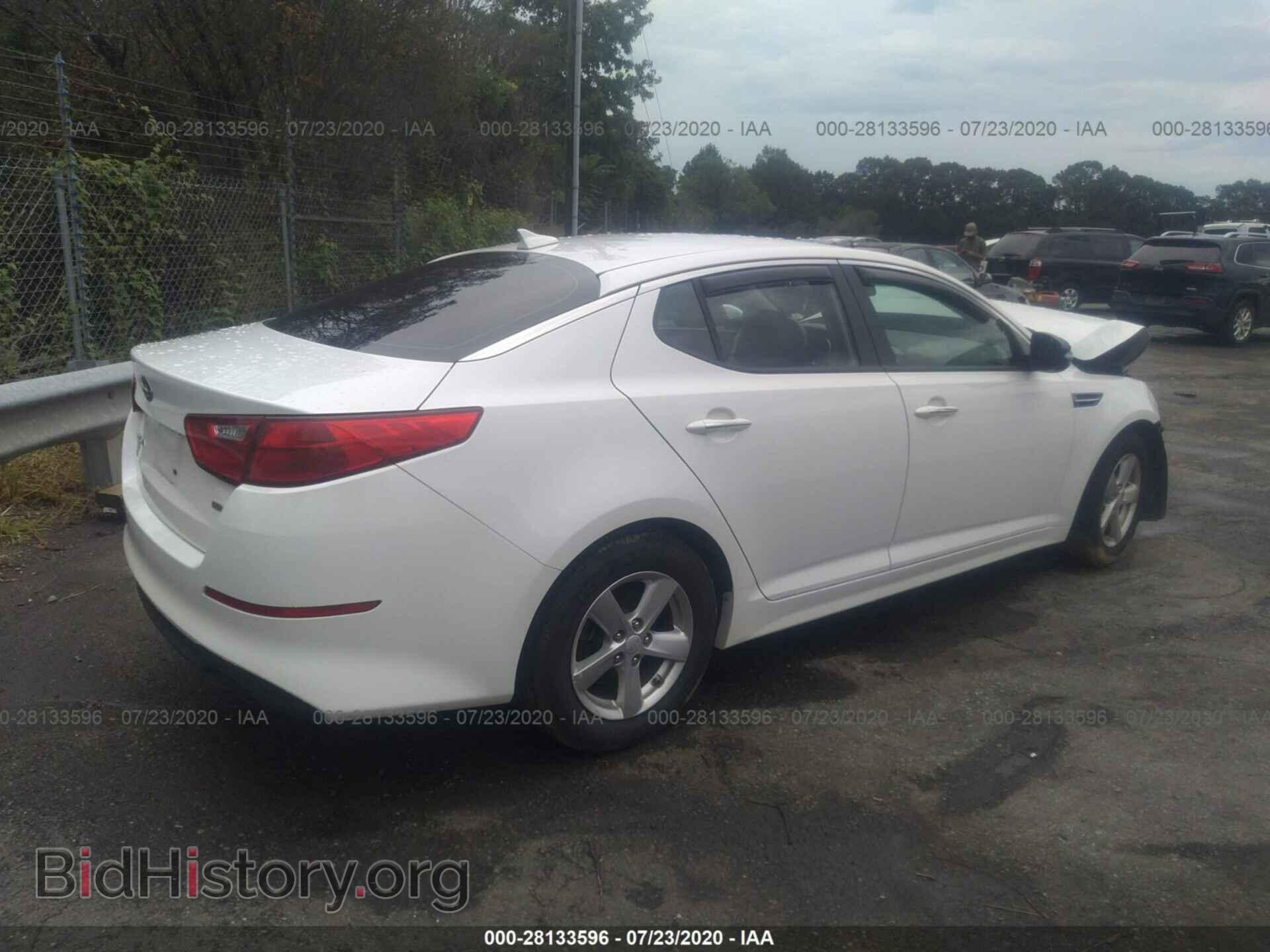 2015 KIA OPTIMA - VIN: KNAGM4A71F5663544 - Фото 4
