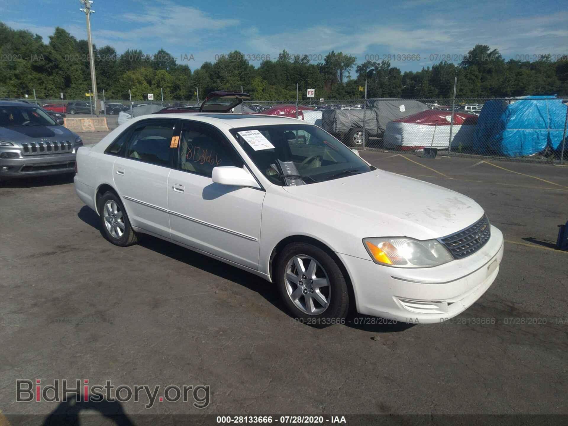 Photo 4T1BF28B13U281582 - TOYOTA AVALON 2003