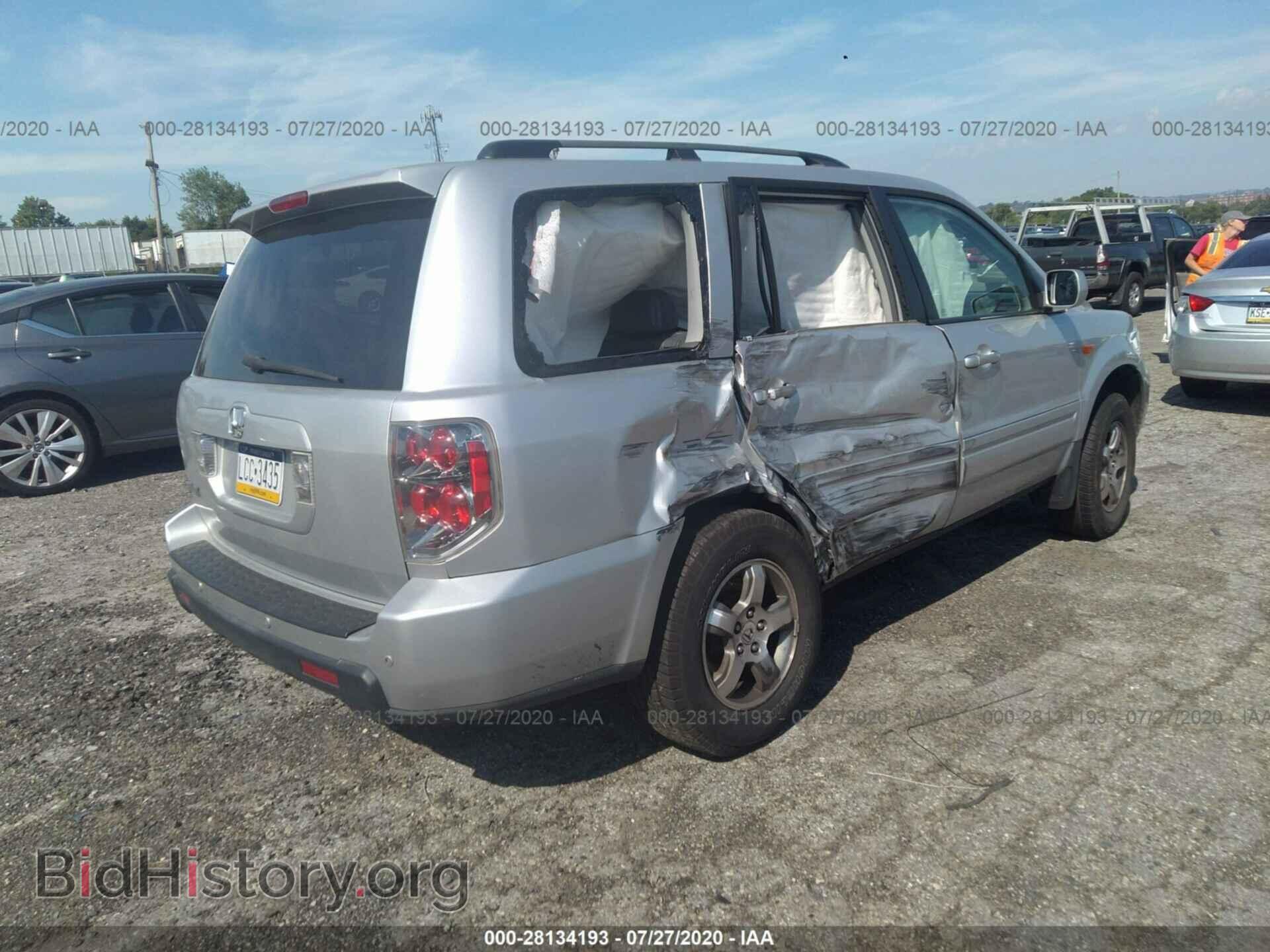 2006 HONDA PILOT - VIN: 5FNYF28636B019819 - Фото 4