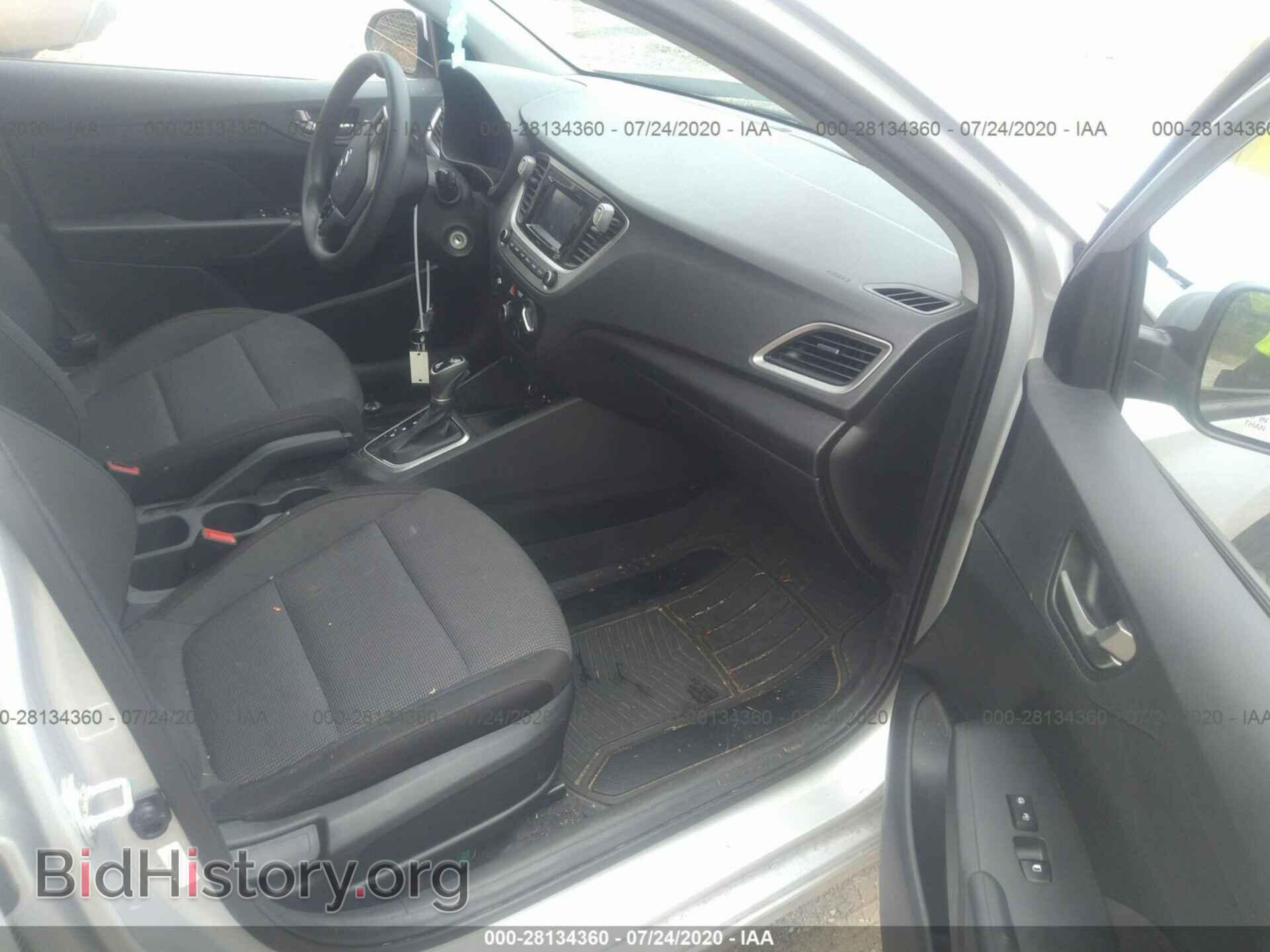 2019 HYUNDAI ACCENT - VIN: 3KPC24A3XKE050907 - Фото 5