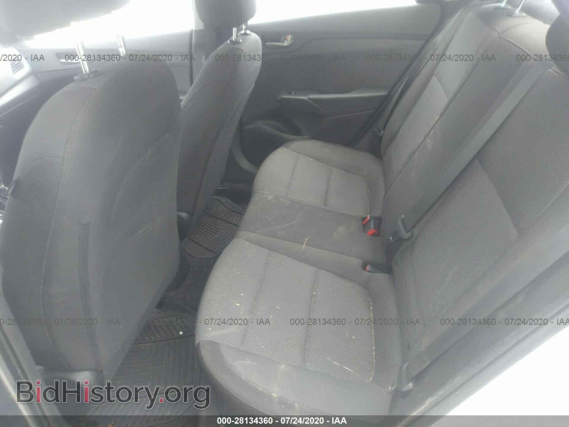 2019 HYUNDAI ACCENT - VIN: 3KPC24A3XKE050907 - Фото 8