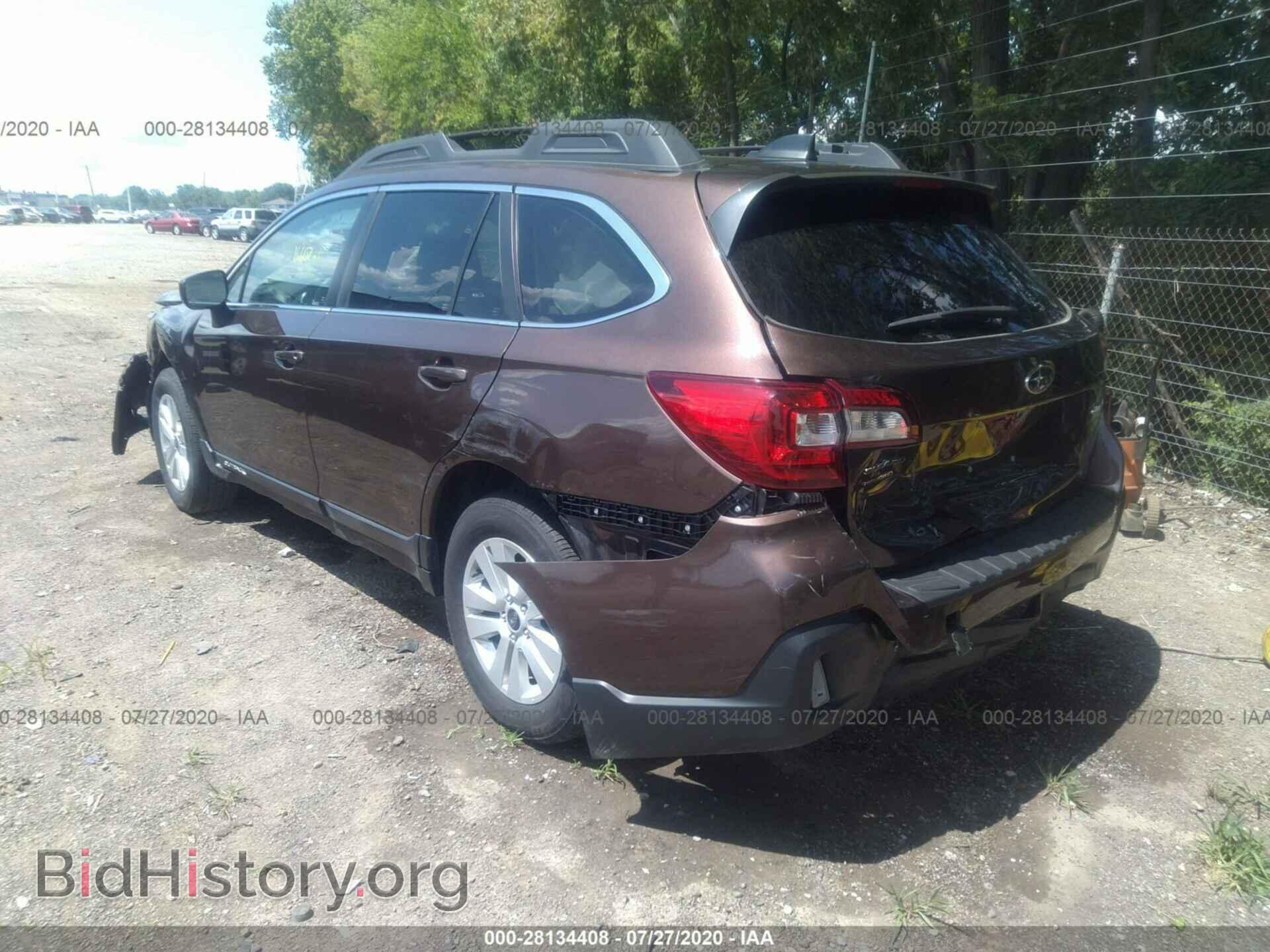 2019 SUBARU OUTBACK - VIN: 4S4BSAFC0K3274452 - Фото 3