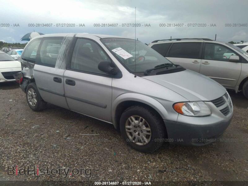 2007 Dodge CARAVAN SE (VIN 1D4GP25R67B102076) — фото 1 из 11, IAAI, повреждение: правая задняя часть