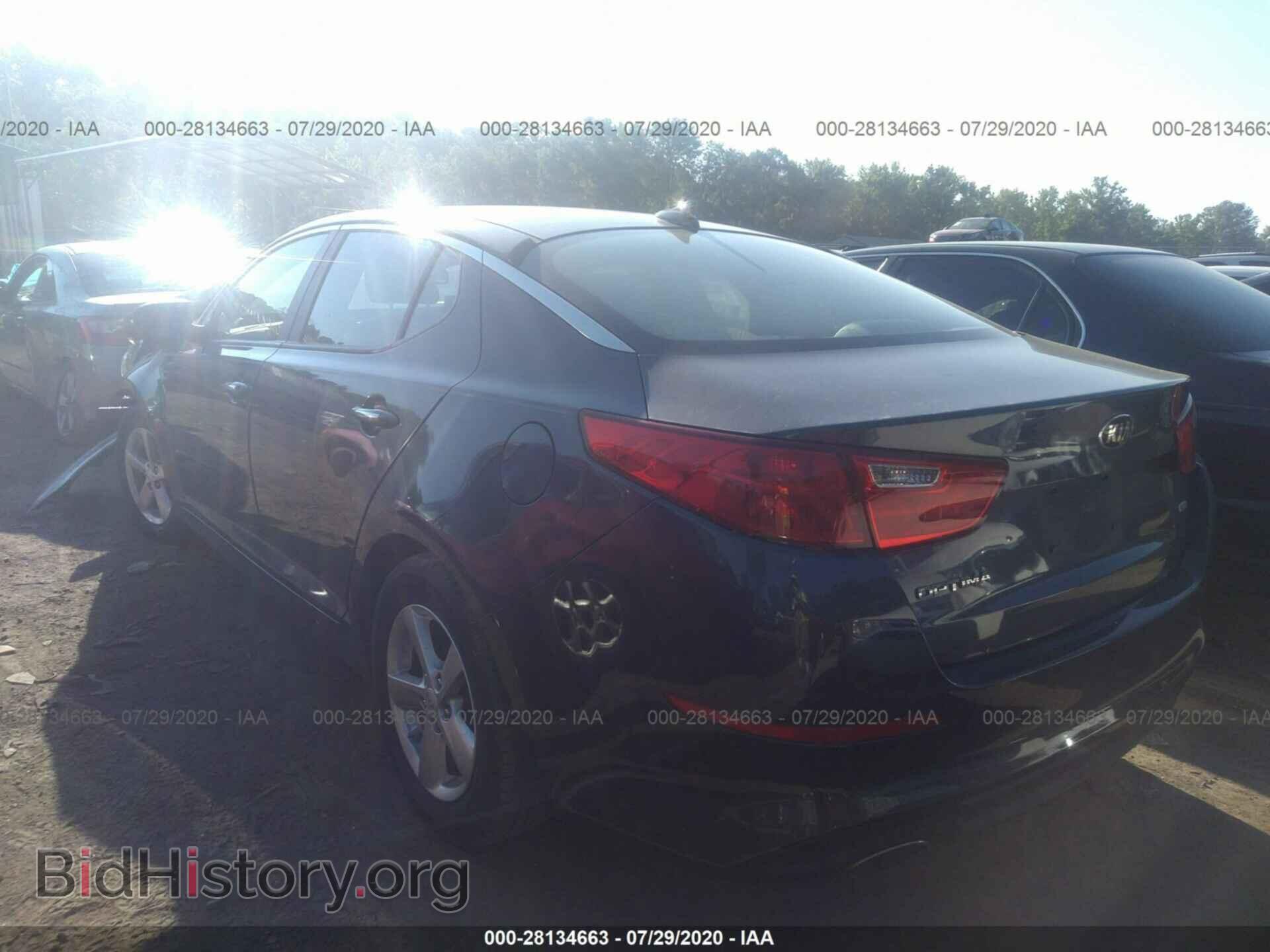 2015 KIA OPTIMA - VIN: KNAGM4A71F5557384 - Фото 3