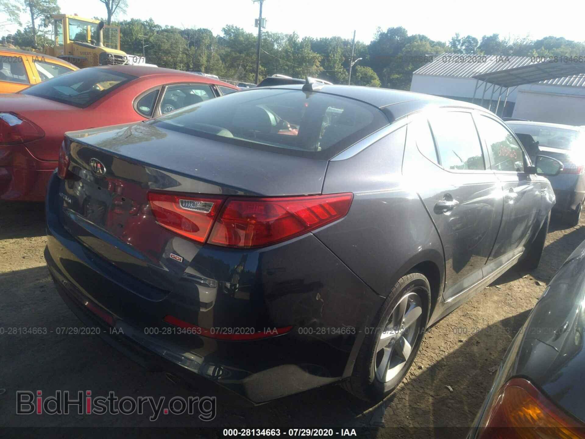 2015 KIA OPTIMA - VIN: KNAGM4A71F5557384 - Фото 4