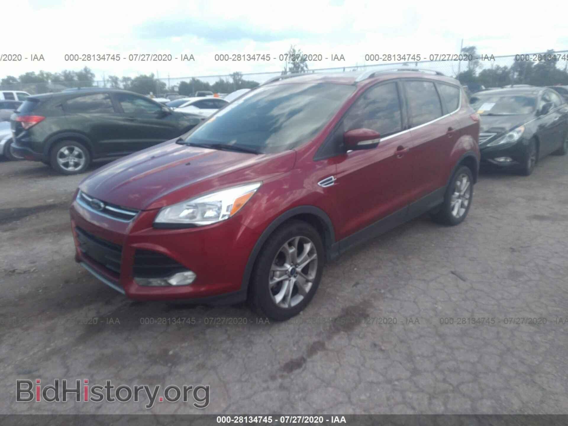 2014 FORD ESCAPE - VIN: 1FMCU9J93EUE36727 - Фото 2