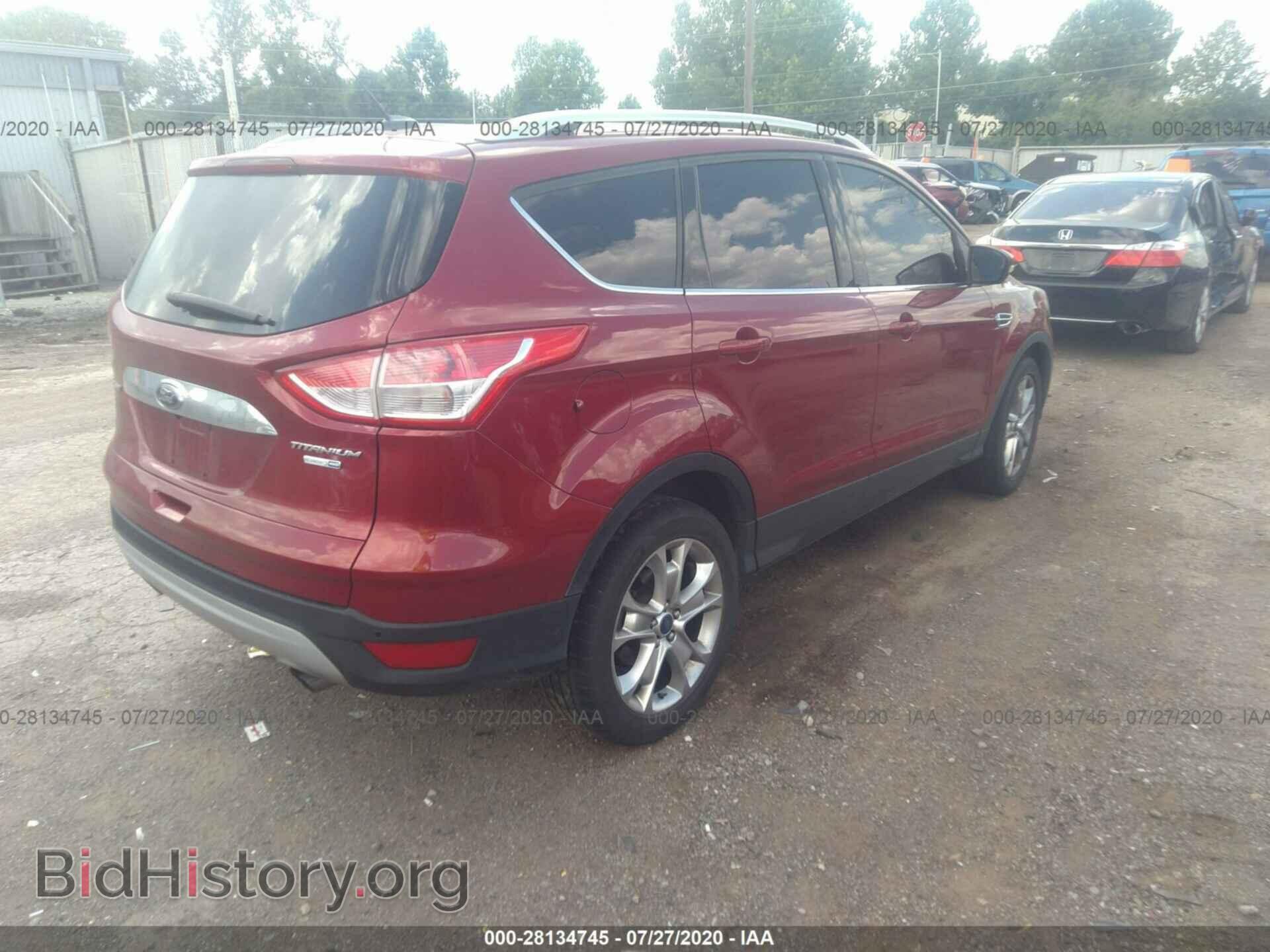2014 FORD ESCAPE - VIN: 1FMCU9J93EUE36727 - Фото 4