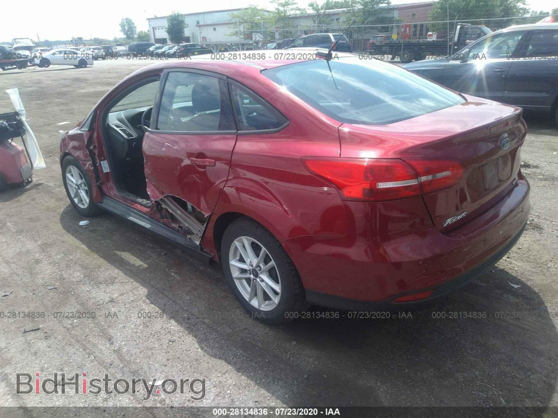 2015 FORD FOCUS - VIN: 1FADP3F2XFL347260 - Фото 3