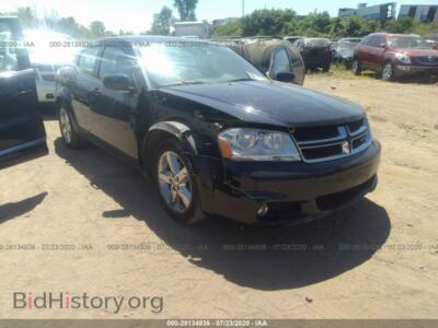2011 Dodge AVENGER LUX, синий — VIN 1B3BD2FG4BN550242, IAAI