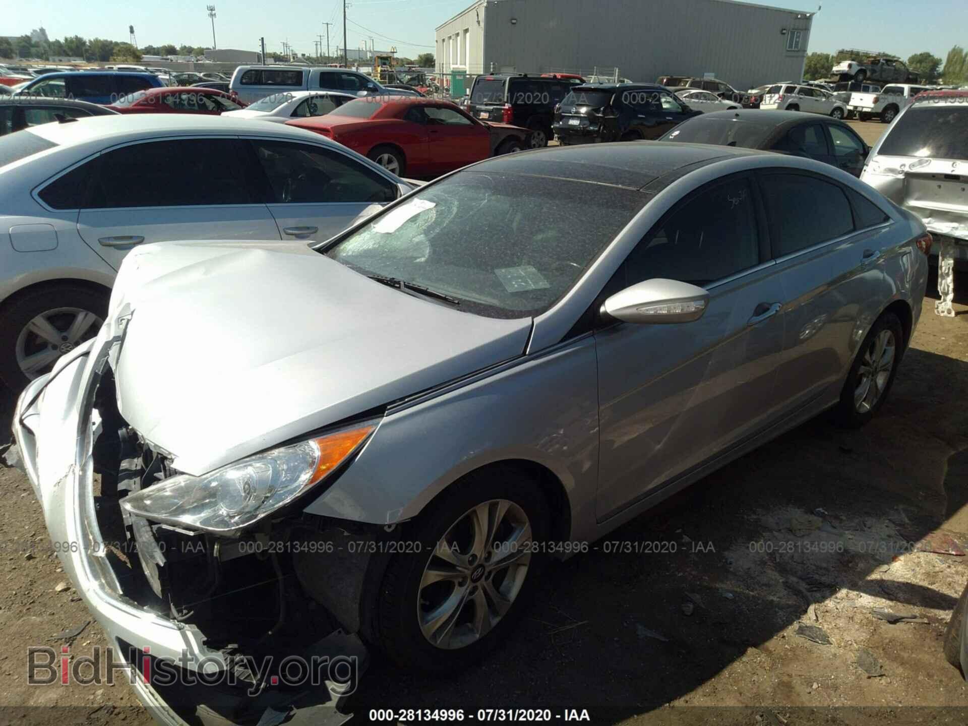2012 HYUNDAI SONATA - VIN: 5NPEC4AC5CH310049 - Фото 2